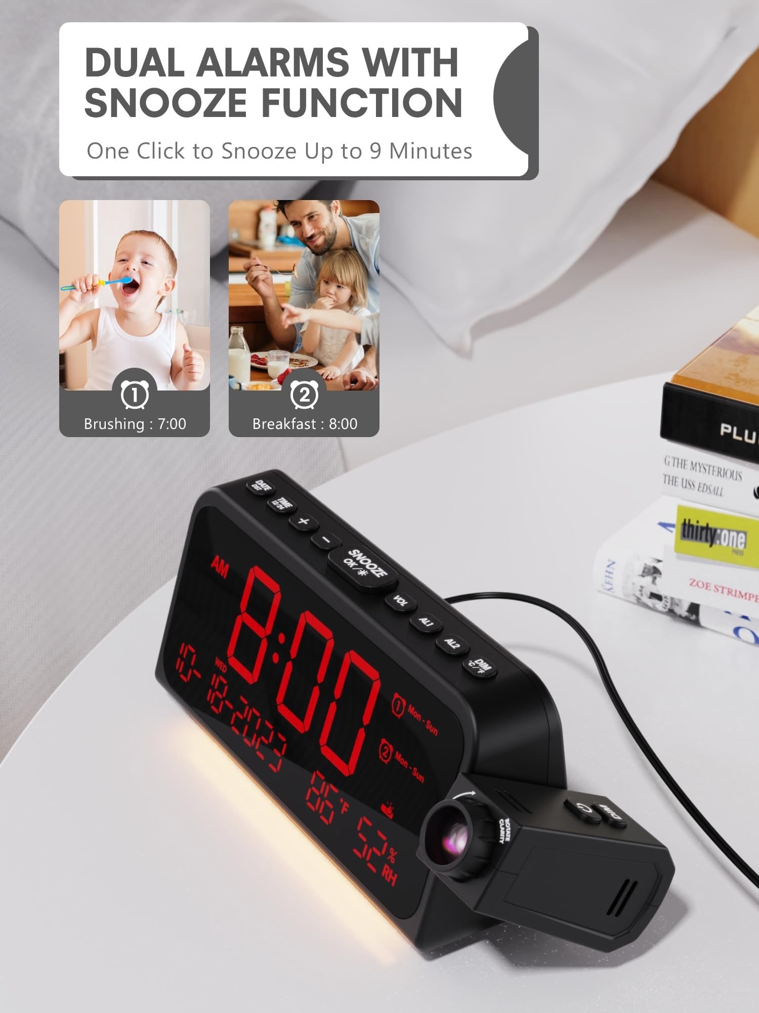 Phewnyzo LPW0516W001 Indoor-Outdoor-Clocks - View #8