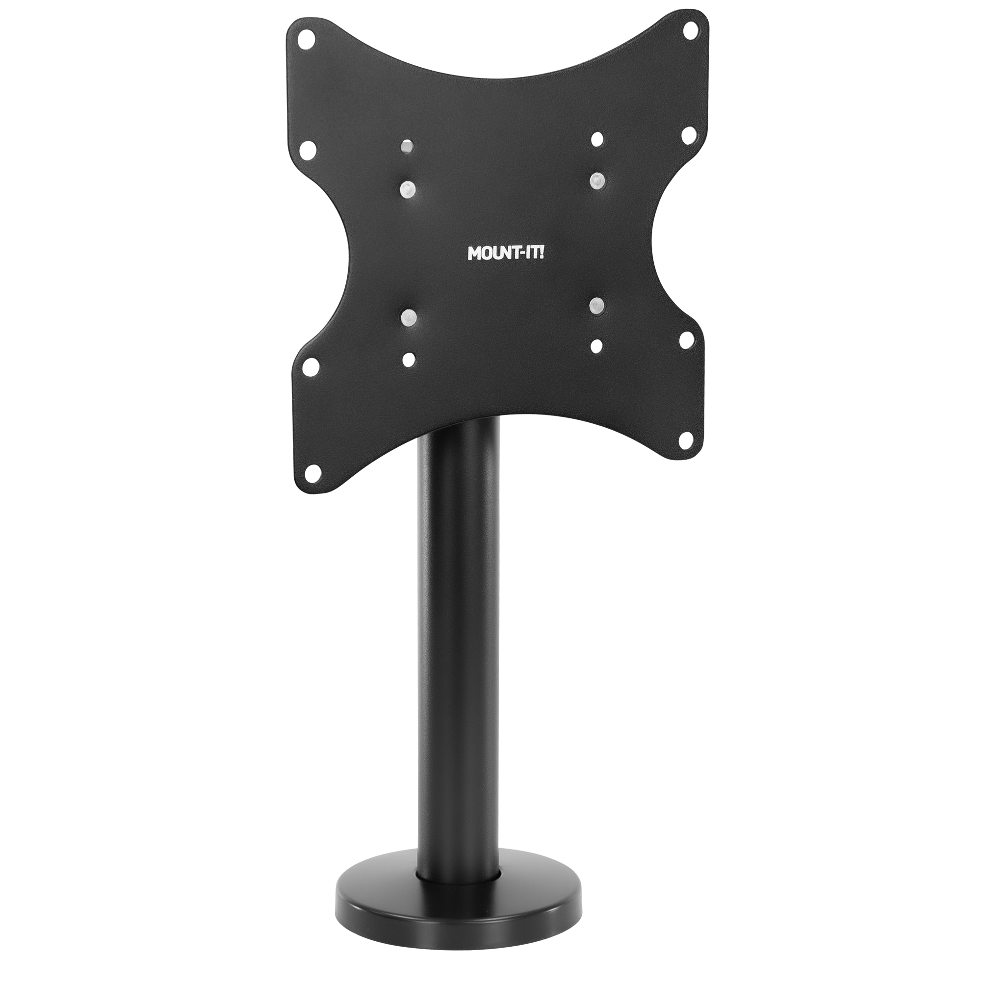 Mount-It! Traditional Black TV stand Integrated TV Mount ( Accommodates TVs up to 40-in ) #MI-855