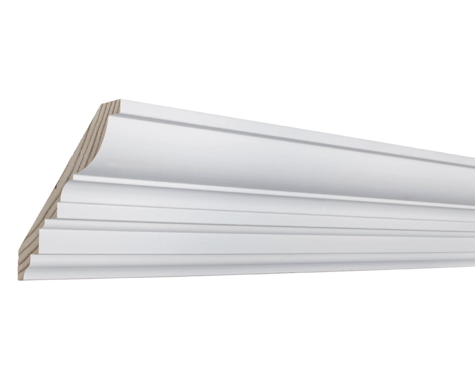 RELIABILT L047022208 4-1/2-in x 8-ft Pine Primed Wood 7022 Crown Moulding