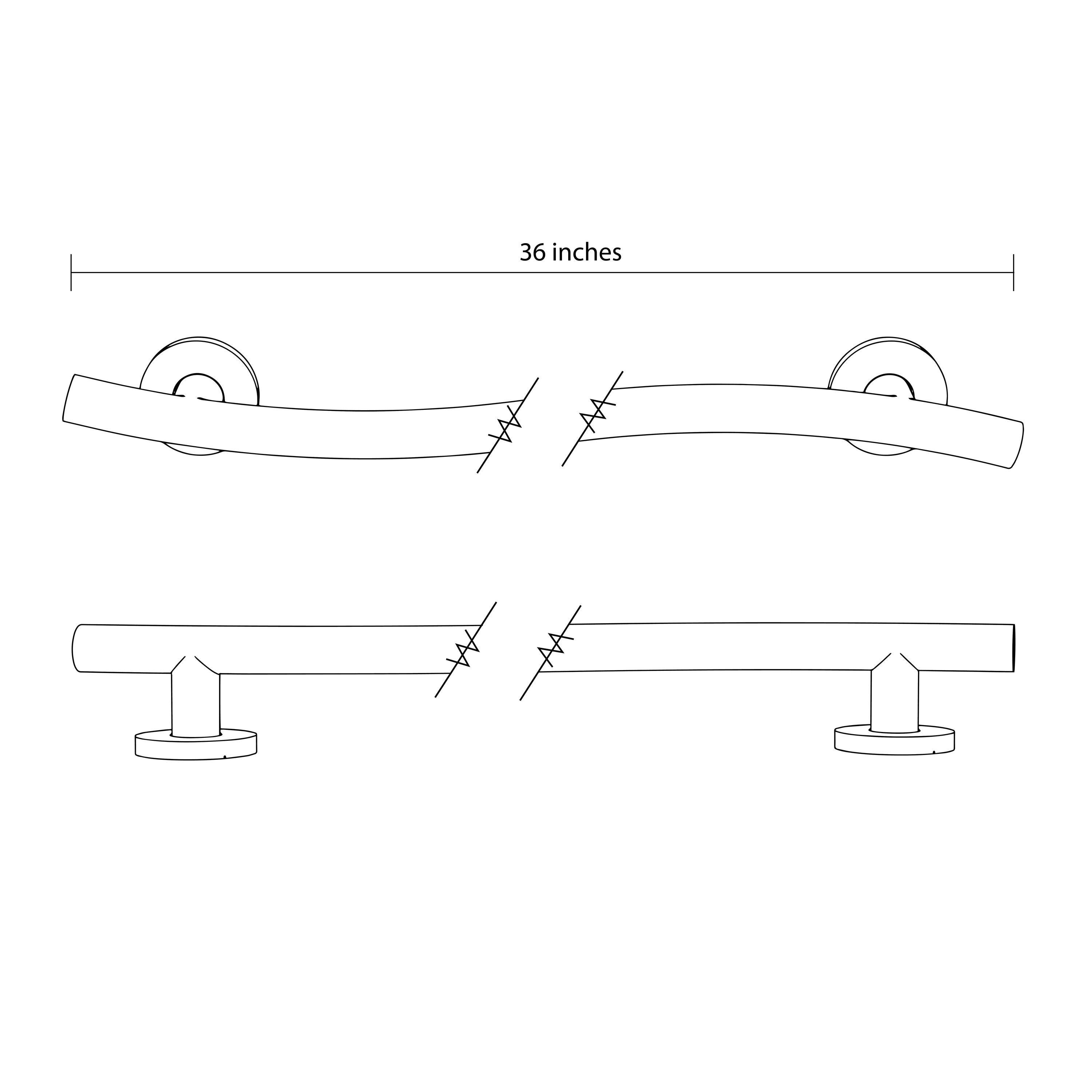 Keeney 2022-36BN Grab-Bars - View #11