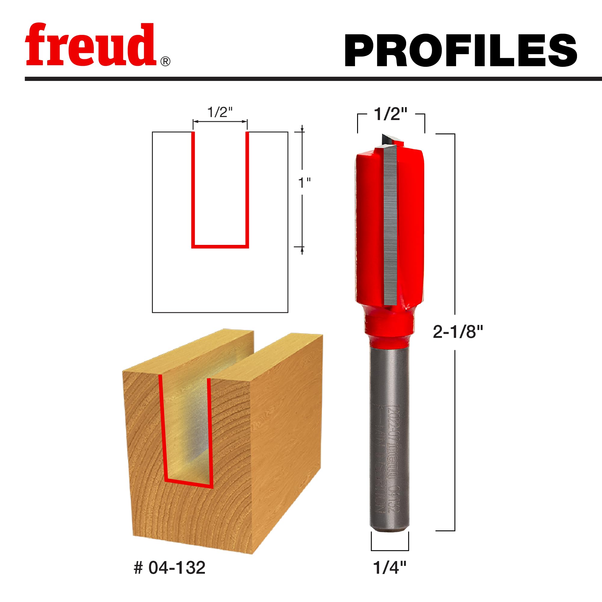 Freud 04-132 Straight-Mortising-Router-Bits - View #2