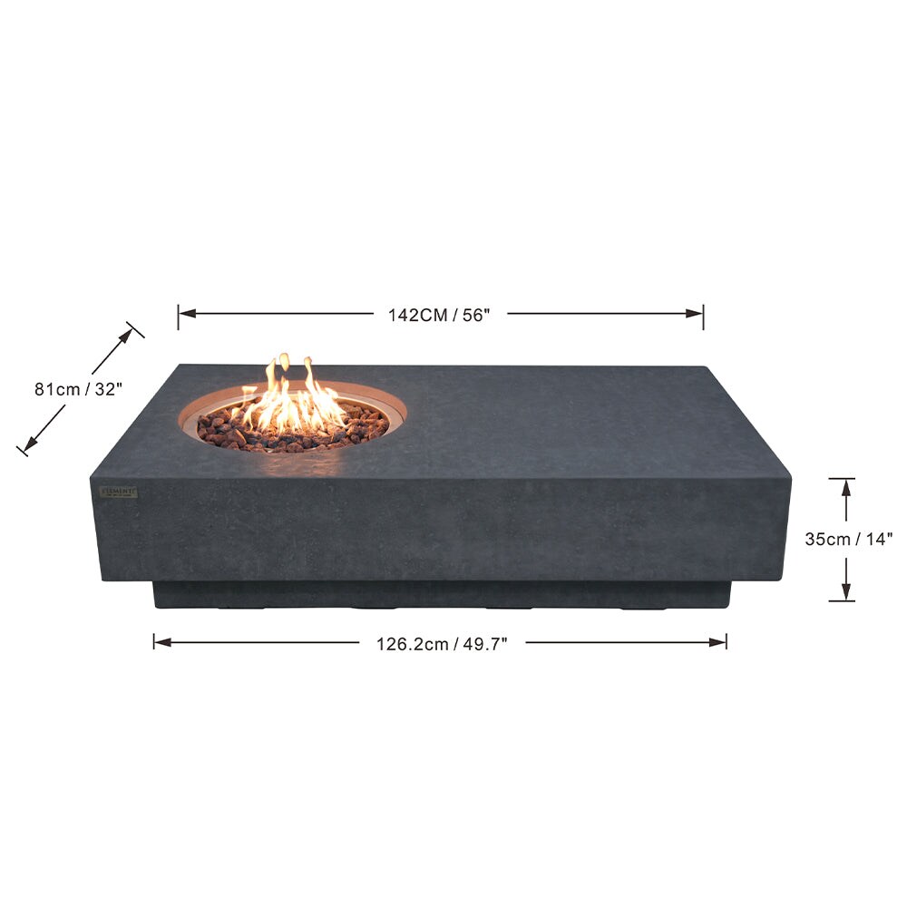 Elementi OFG104DG-NG Outdoor-Gas-Firepits - View #12