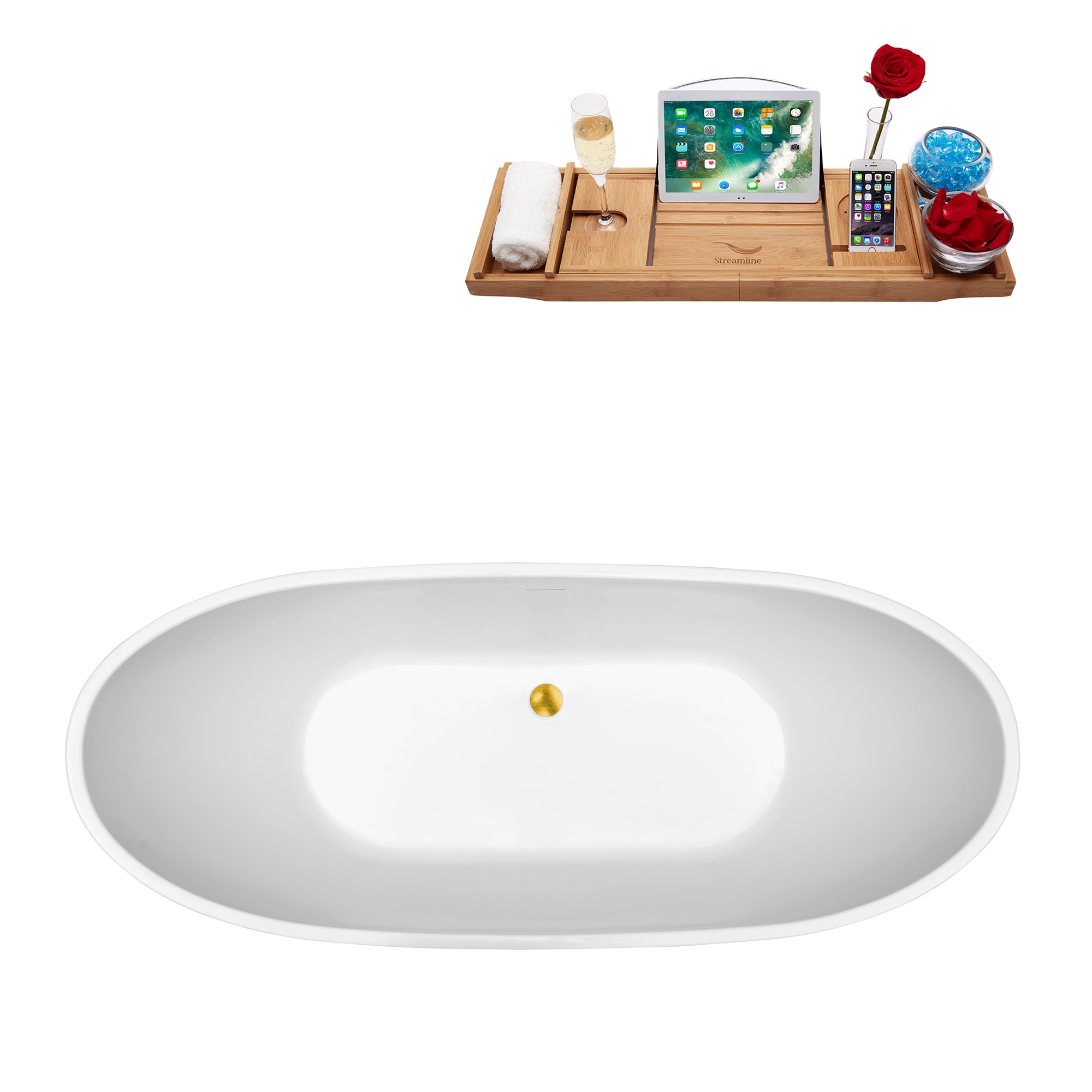 Streamline N590GLD bathtubs - View #3