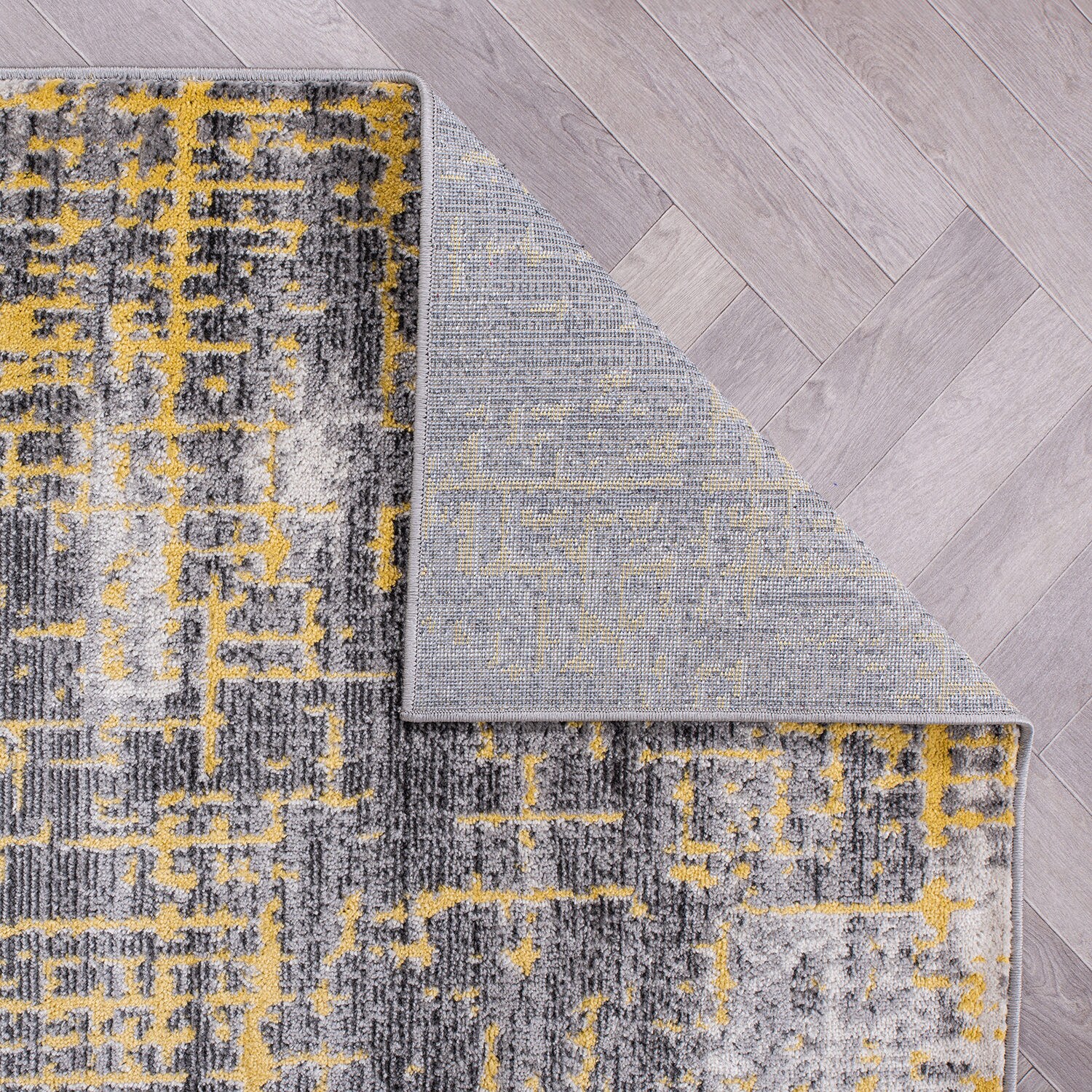 World Rug Gallery 394YELLOW5X7 rugs - View #7