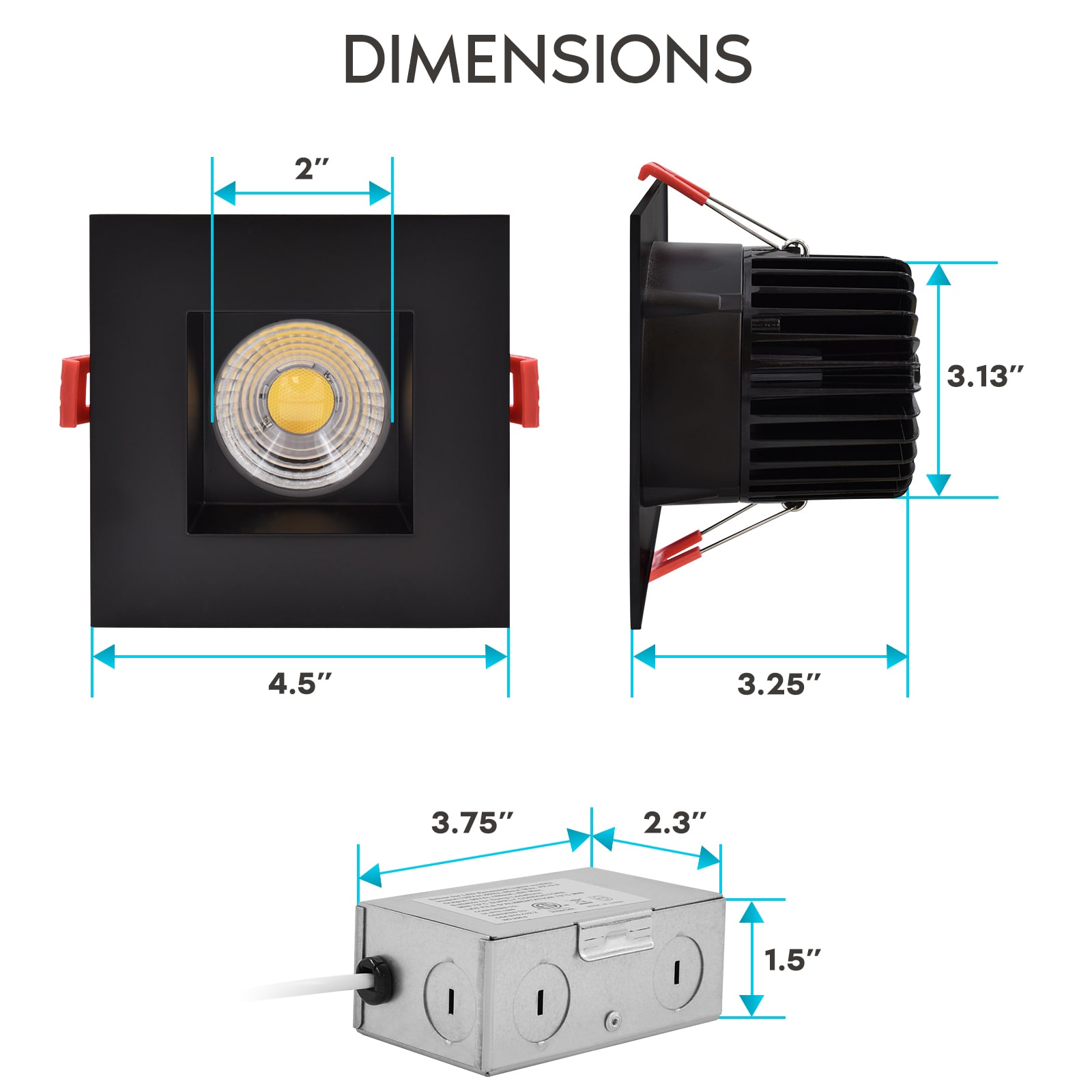 Luxrite LR24950 LR24958-4PK Led-Retrofit-Downlight - View #10