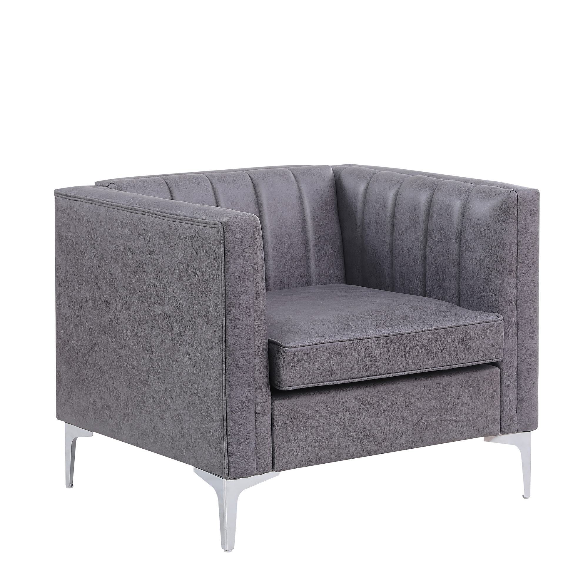 FARATI 8695-GREY-1 chairs - View #3