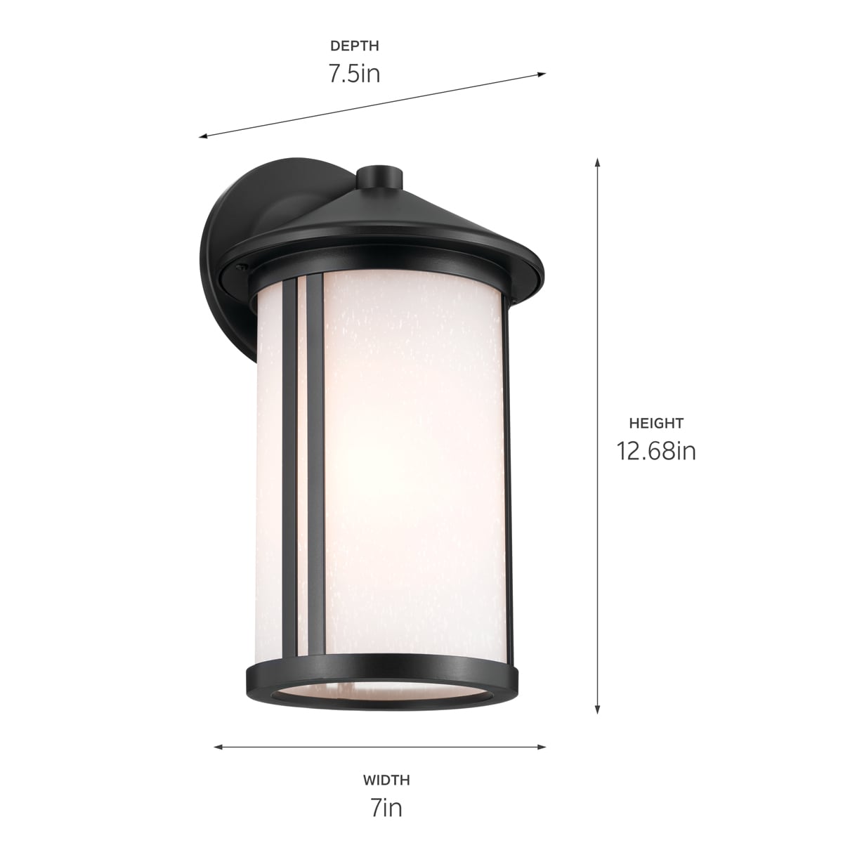 Kichler 59099BK Outdoor-Wall-Lighting - View #8