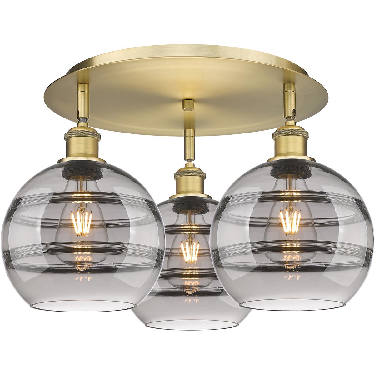 Innovations Lighting 2670884 516-3C-BB-G556-8SM Ballston Rochester Flush Mount