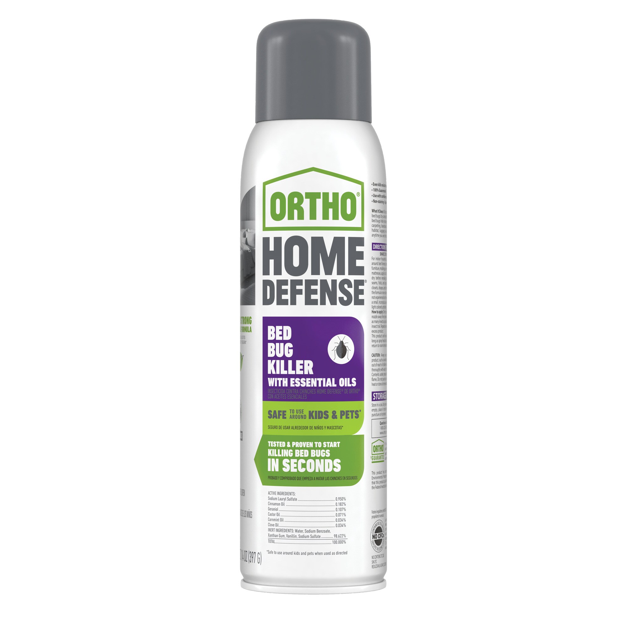 ORTHO 0202701 14-oz Bed bug killer Bed Bug Killer Aerosol