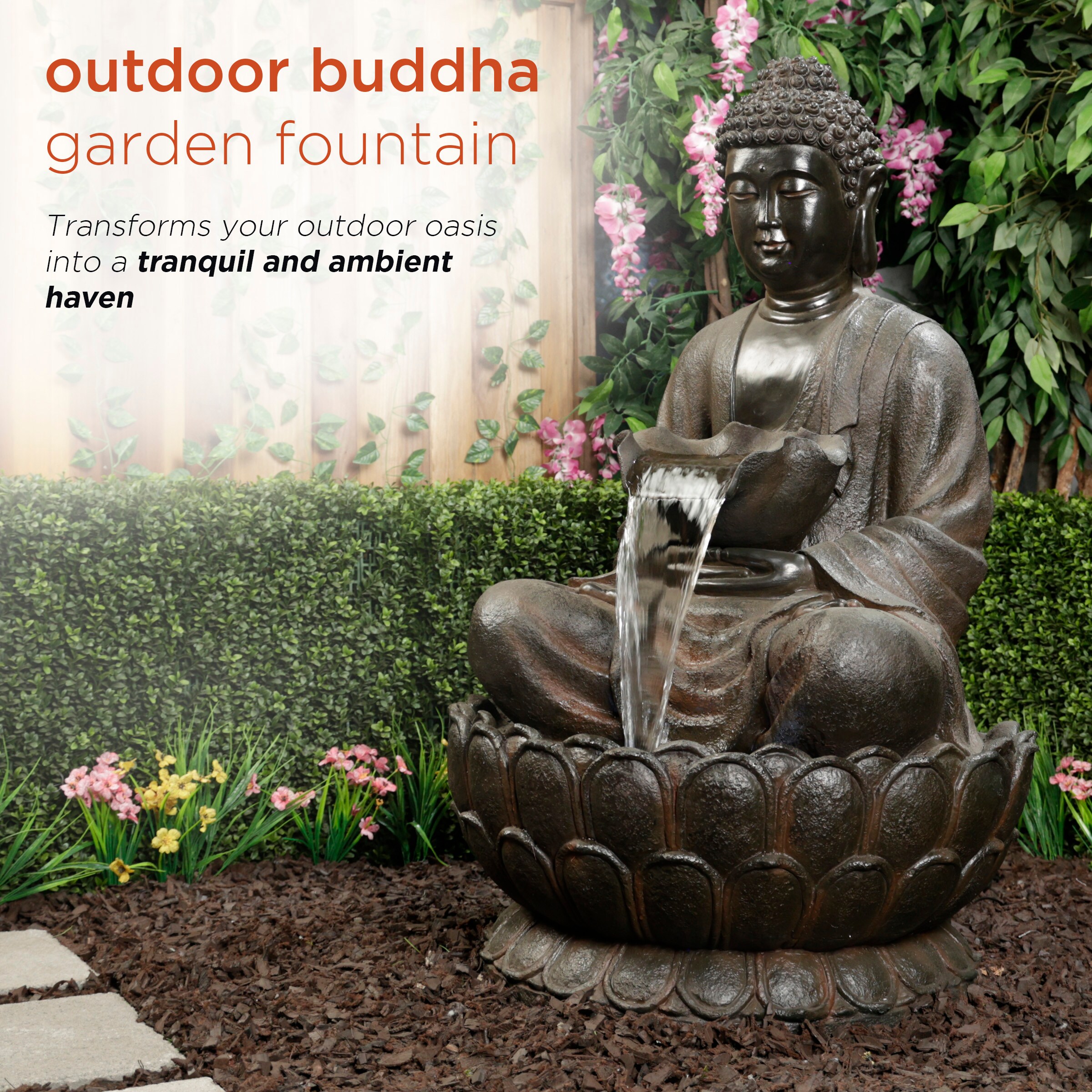 Alpine Corporation WIN1586 Garden-Statue - View #11