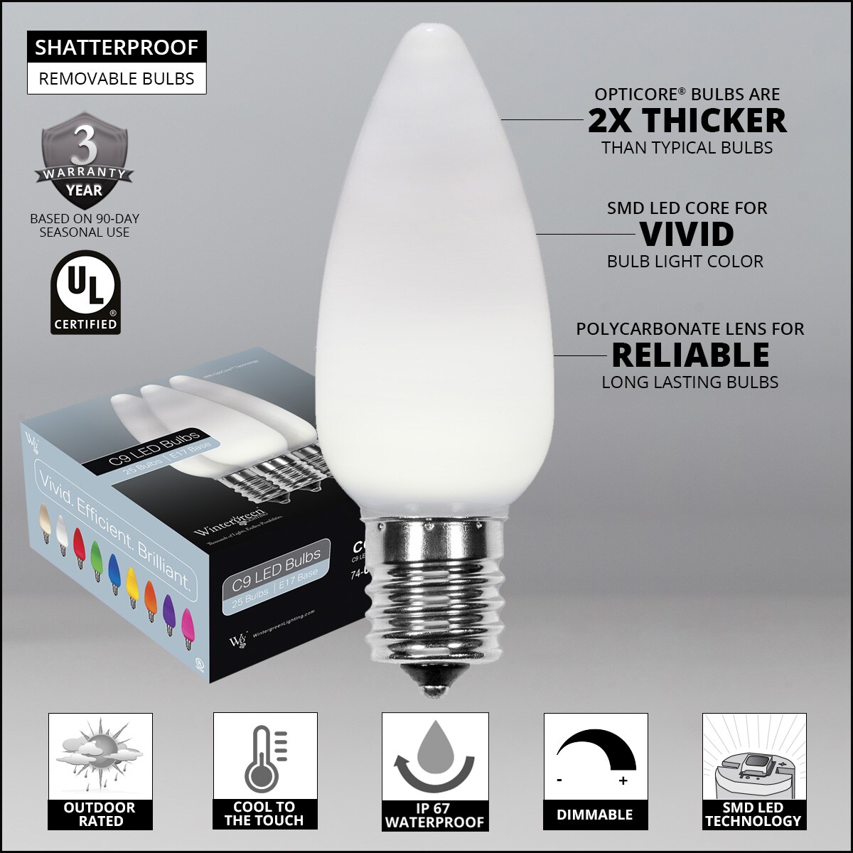 Wintergreen Lighting 74085 String-Light-Bulbs-Fuses - View #2