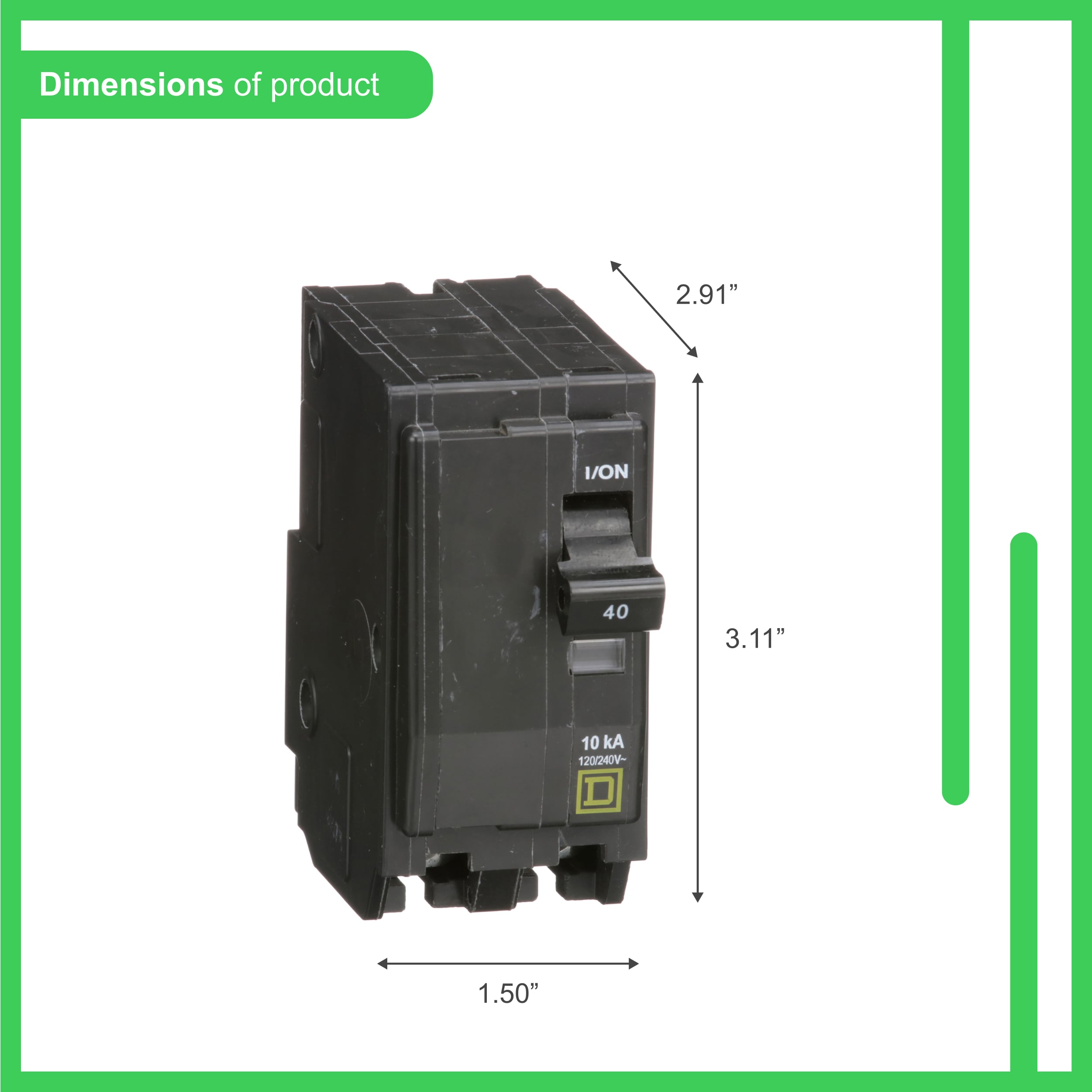Square D QO240CP Circuit-Breakers - View #3