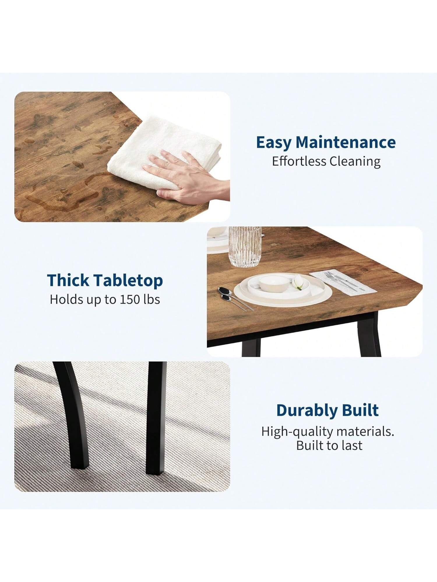 Qeetex BY-PHK-33WTJUMR Dining-Tables - View #9