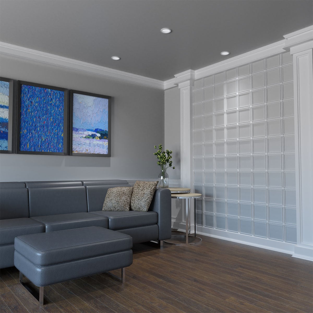 Ekena Millwork WALP08X08FPY Wall-Panels - View #3