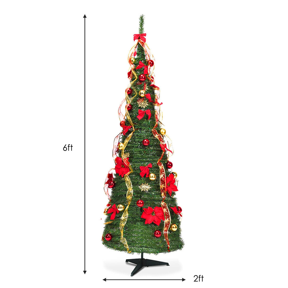 WELLFOR CM-HWY-22050 Artificial-Christmas-Trees - View #4