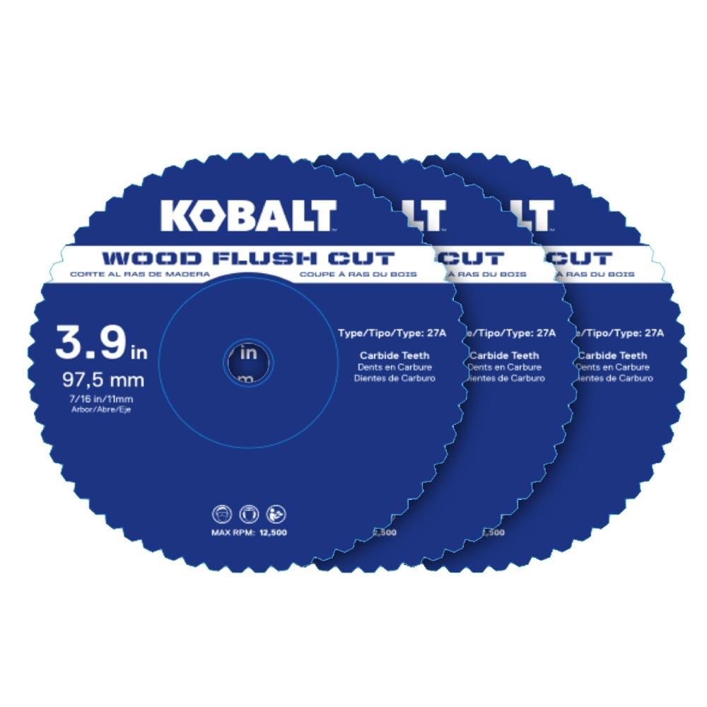 3-Pack 4-in Set High-speed Steel Circular Saw Blade Set | - Kobalt KMCA 3WFCB-03