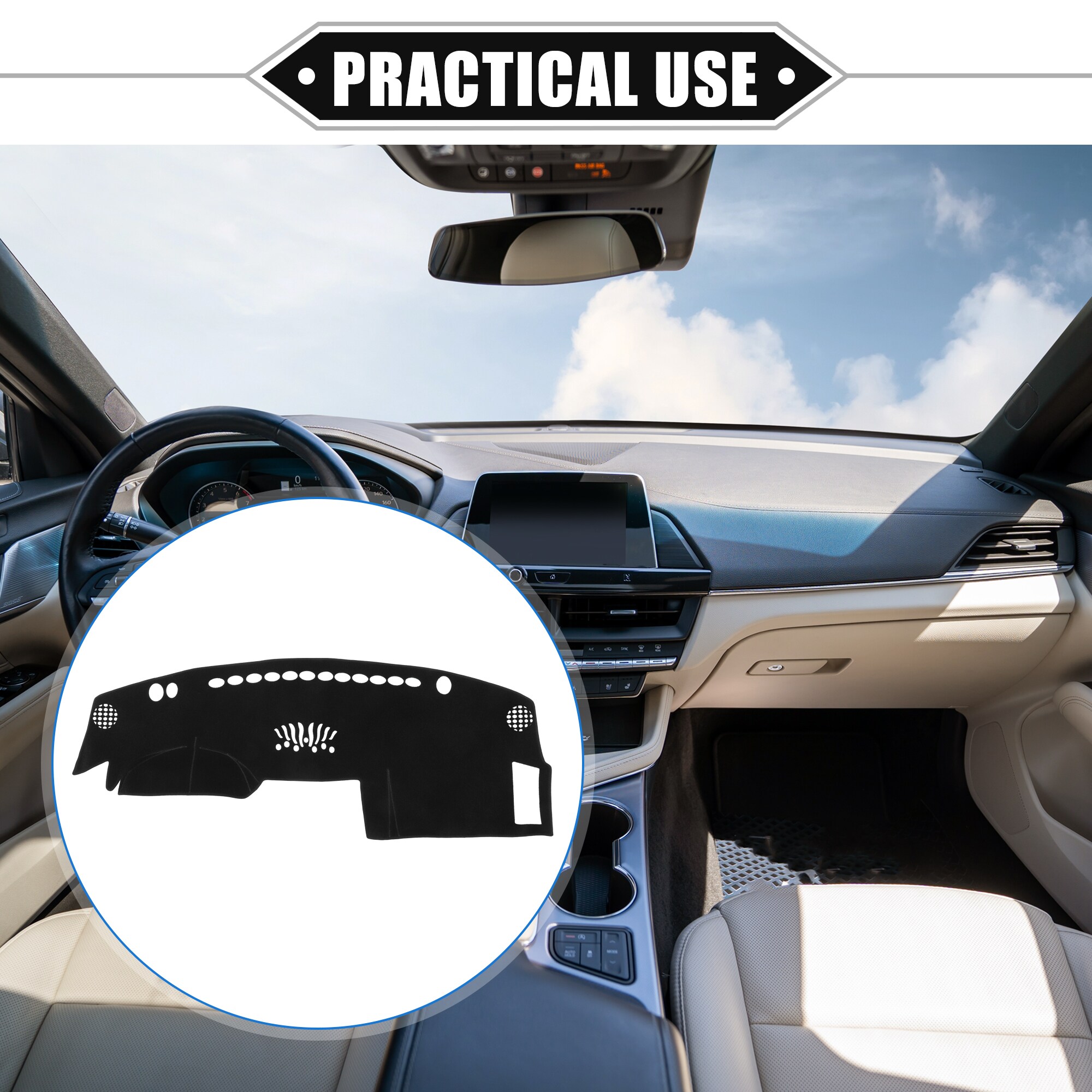 Unique Bargains S25120900UX7225 Interior-Car-Acc - View #2