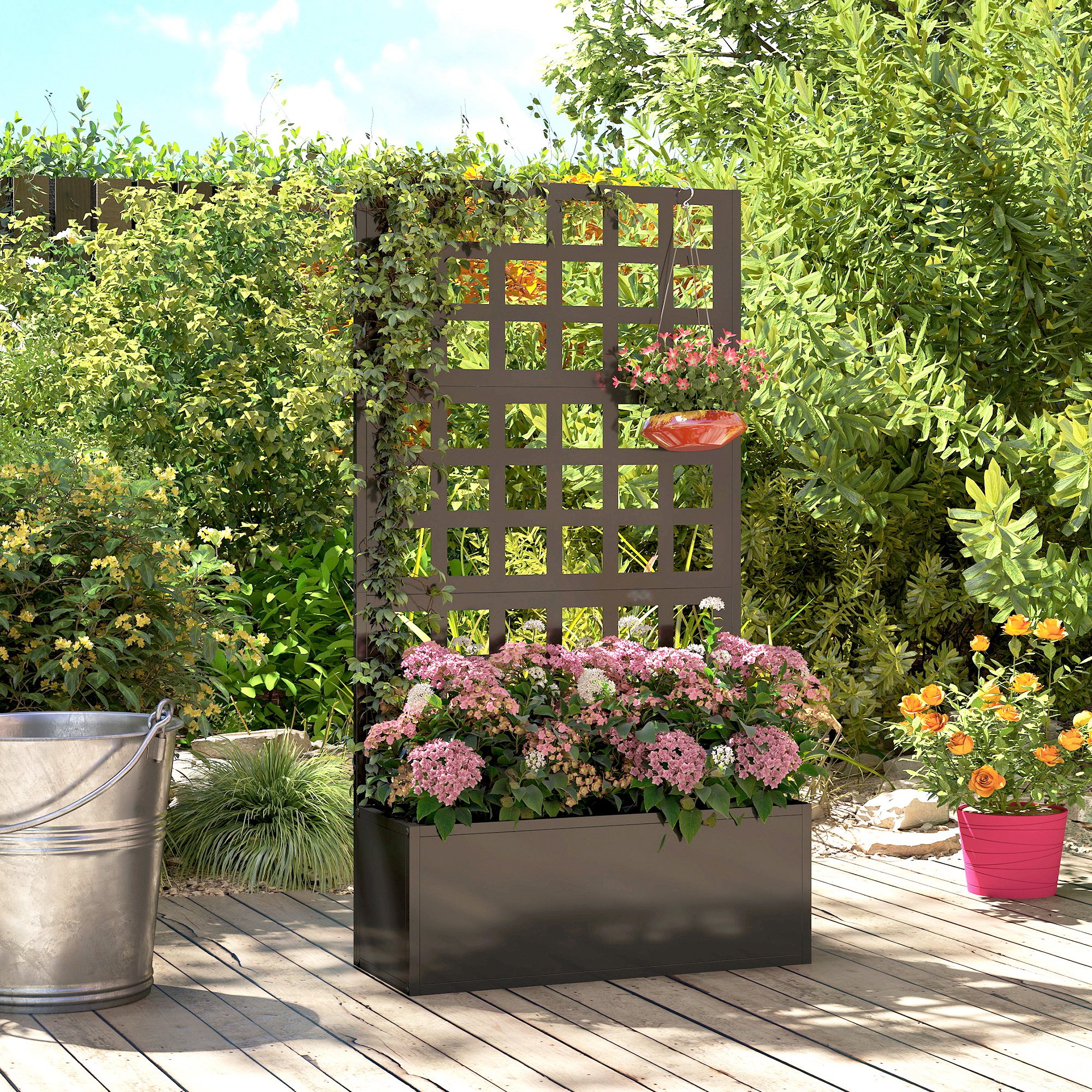 Outsunny 84H-146V02BK Raised-Garden-Beds - View #6