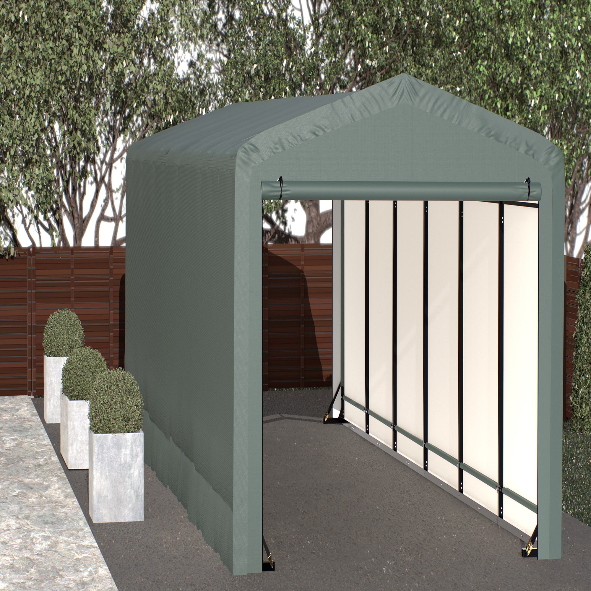 ShelterLogic SQAACC0104C01002708 Garage-Buildings - View #3