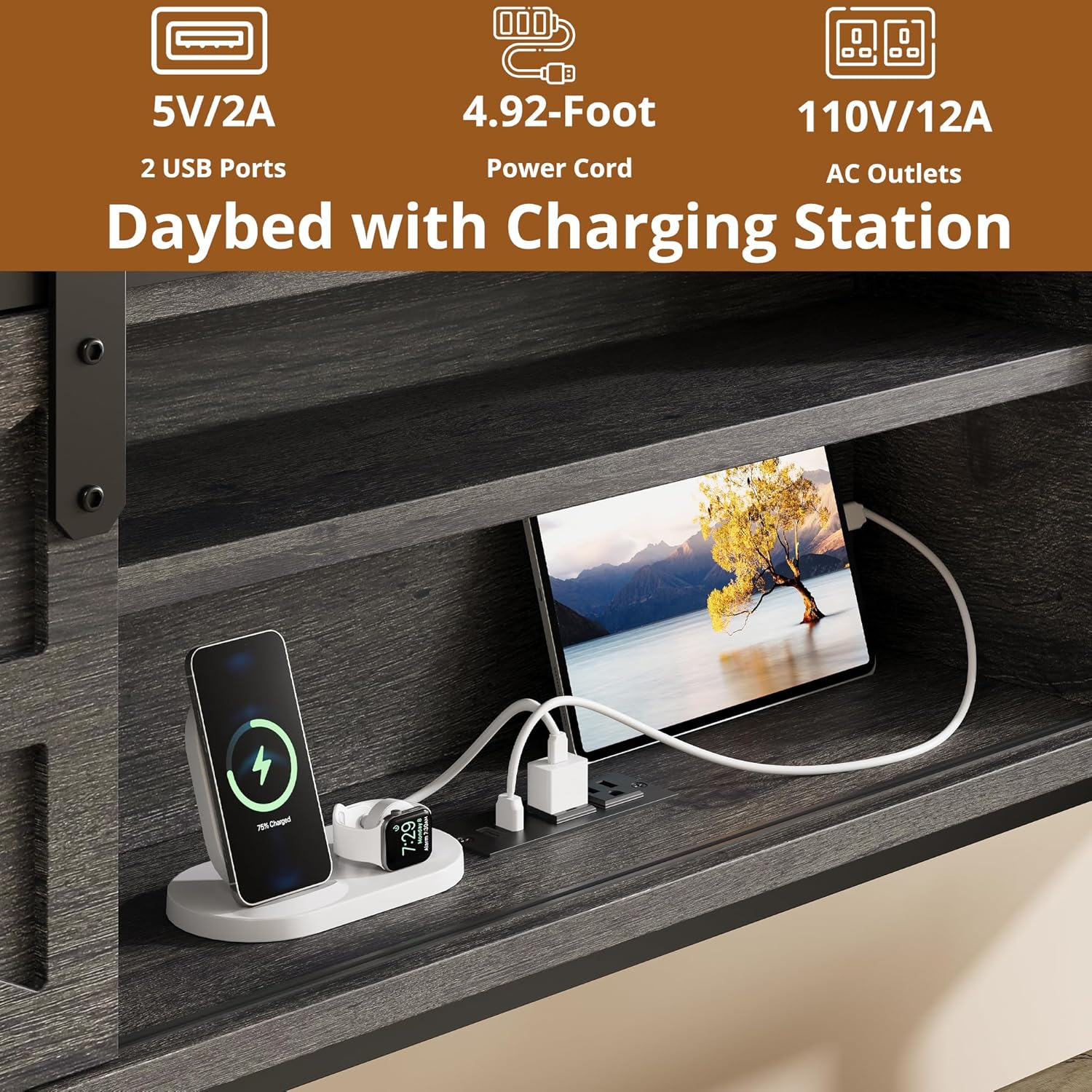 Likimio 4BTTL3ZCSOSARK5Z futons - View #5