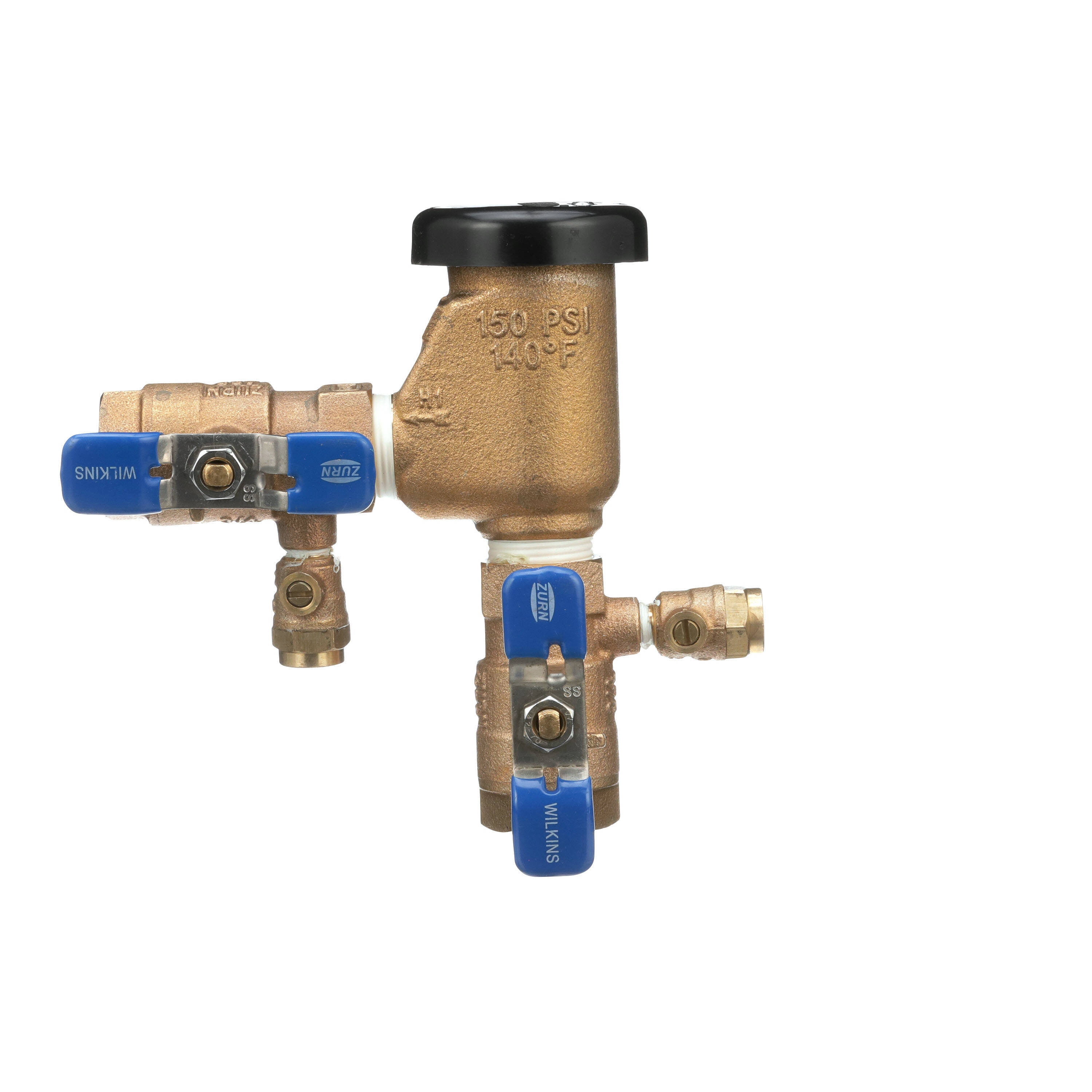 Zurn Wilkins Model 710 Bronze Fnpt 3/4-in Pressure Vacuum Breaker in ...