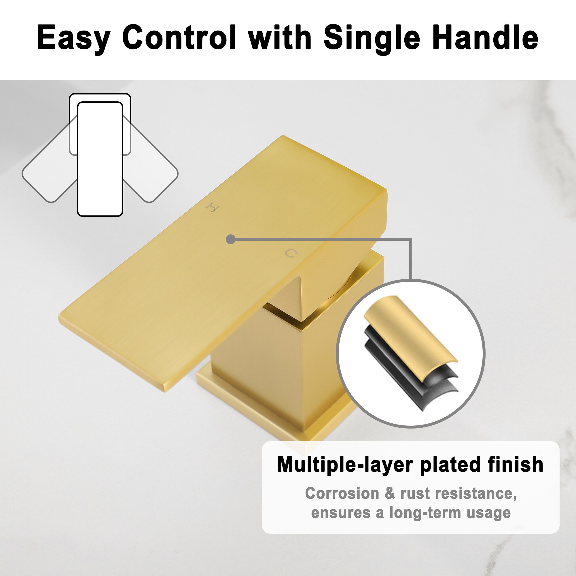 Clihome CSMD-BS16-11BG Lavatory-Faucets - View #5