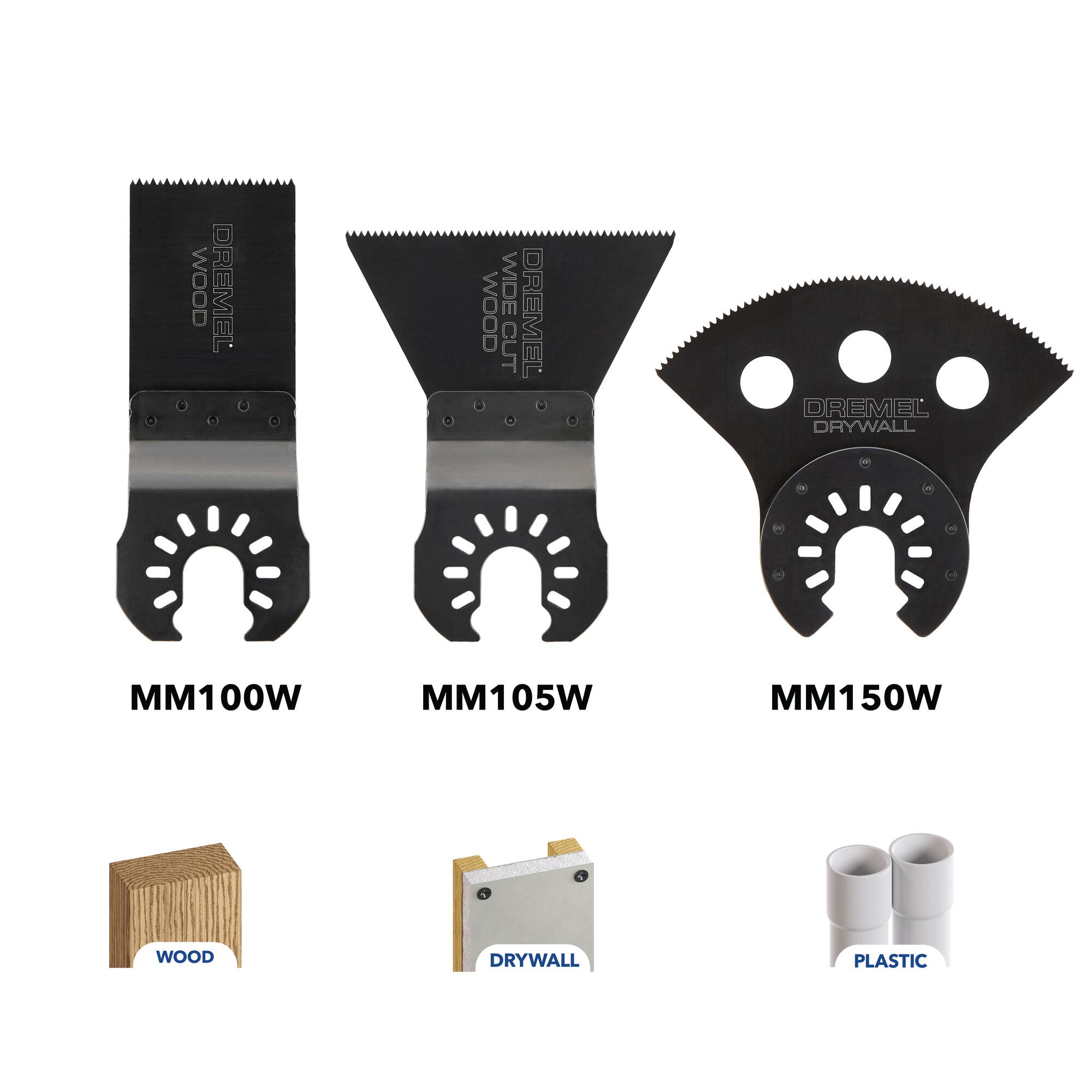 Dremel MM900W-3 Oscillating-Tool-Accessories - View #2