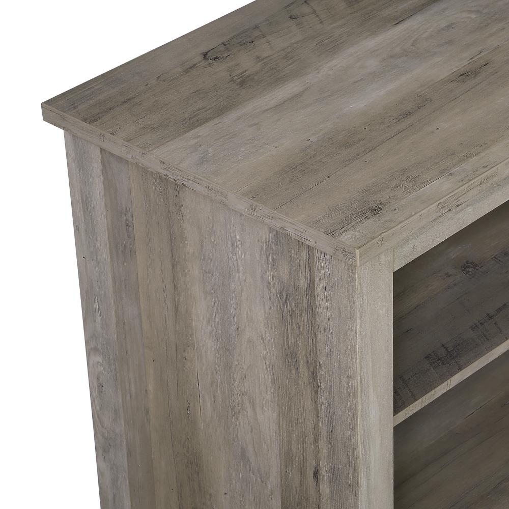 Walker Edison Transitional Grey Wash Tv Stand (Accommodates TVs up to ...