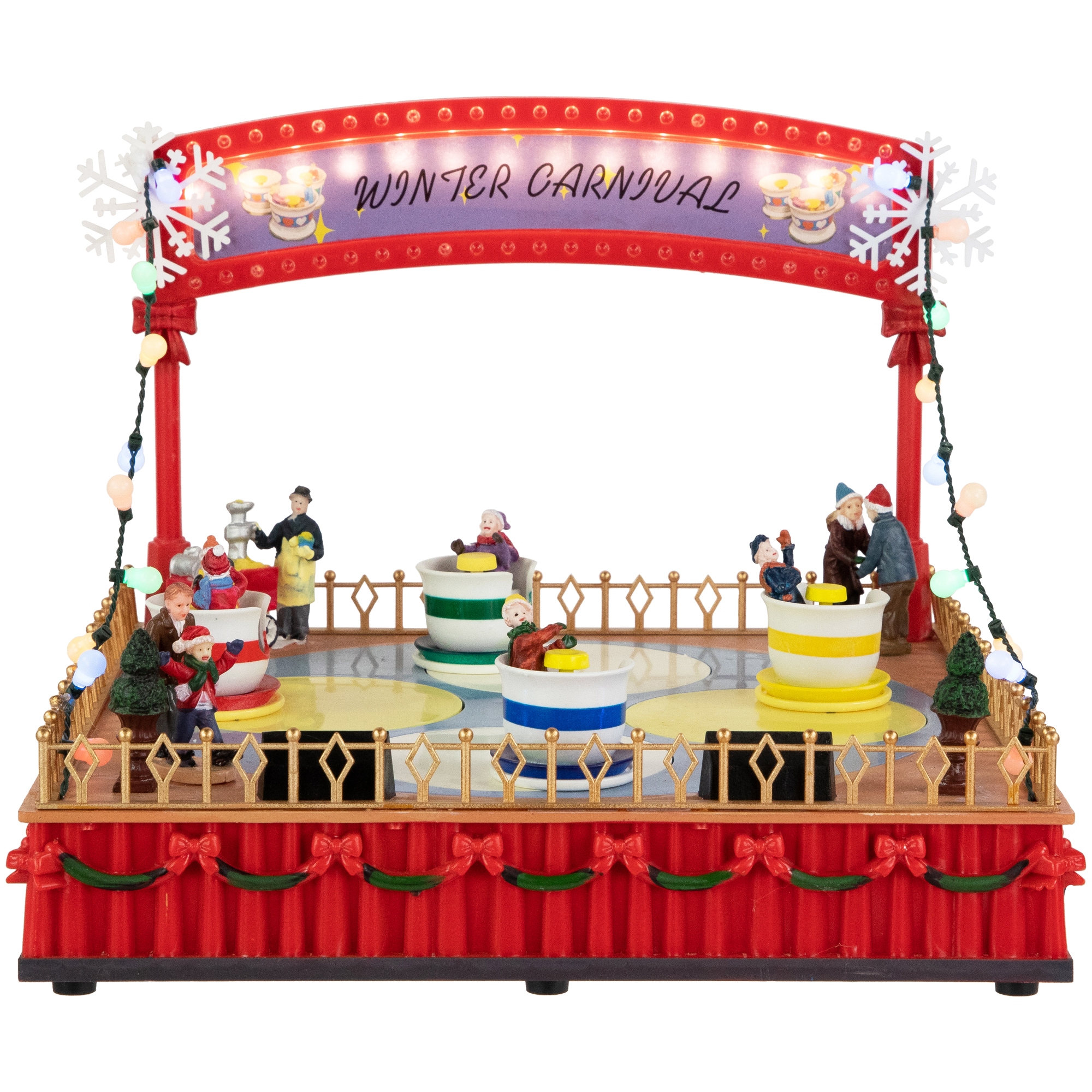 Northlight 35681673 Animatronic Lighted Musical Village scene