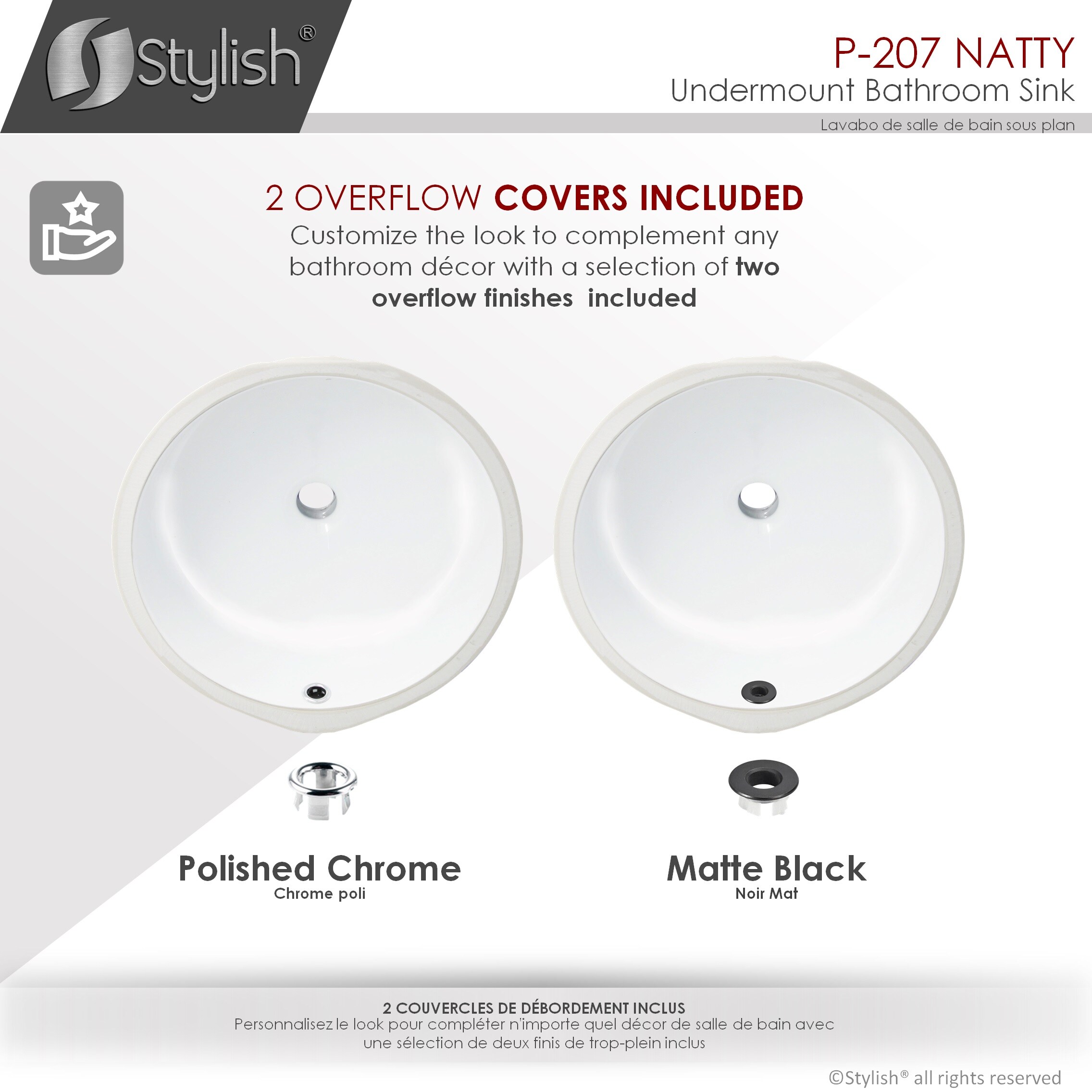 Stylish P-207 Bath-Sink - View #8