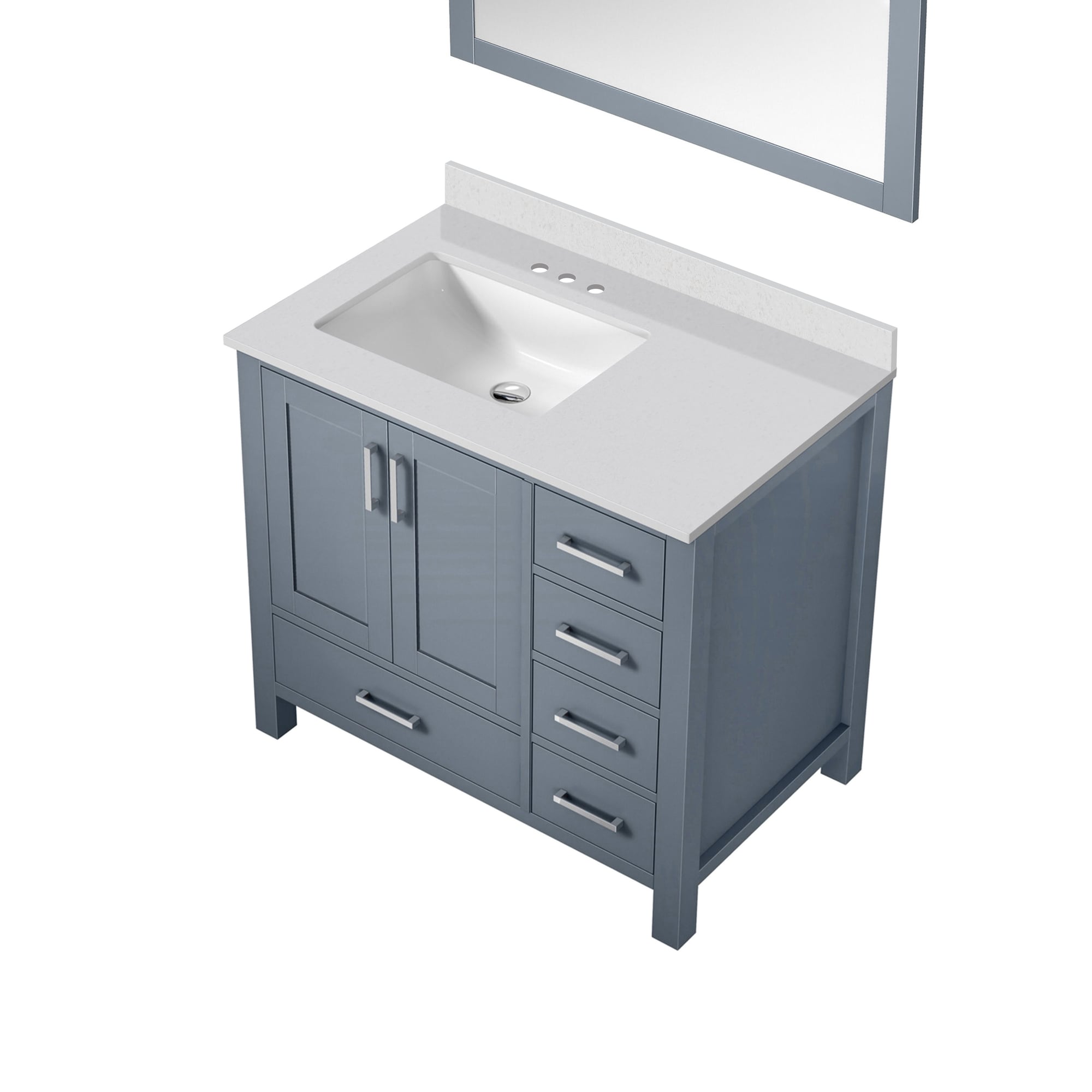 Lexora LVJ36SB310L Bath-Vanity-Combo - View #2