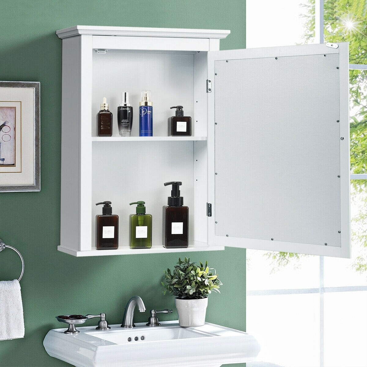 Forclover HYFE-59321WH Bathroom-Medicine-Cabinets - View #7