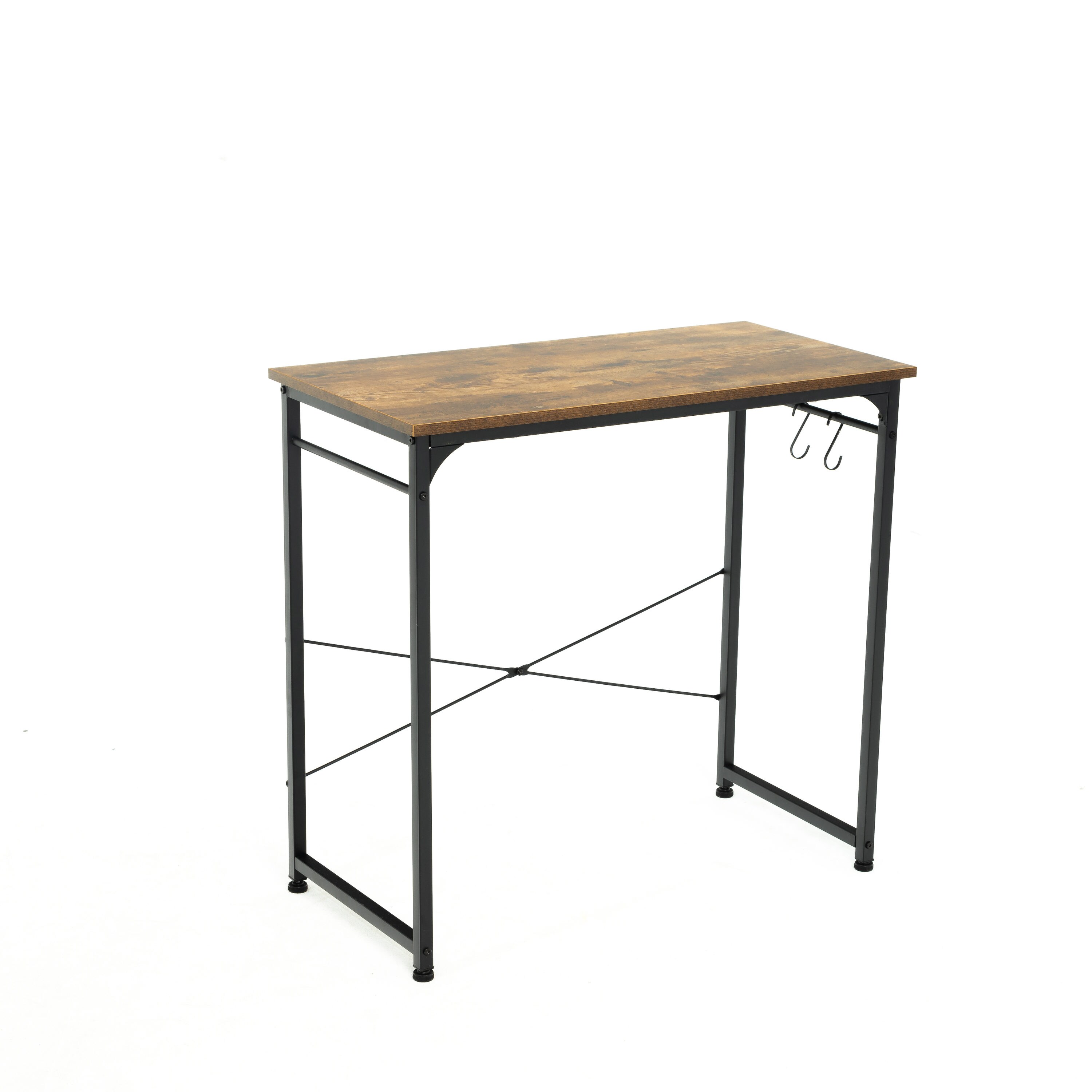 GZMR ORTM-8683-LC Computer Desk 32-in Brown Modern/Contemporary Writing Desk