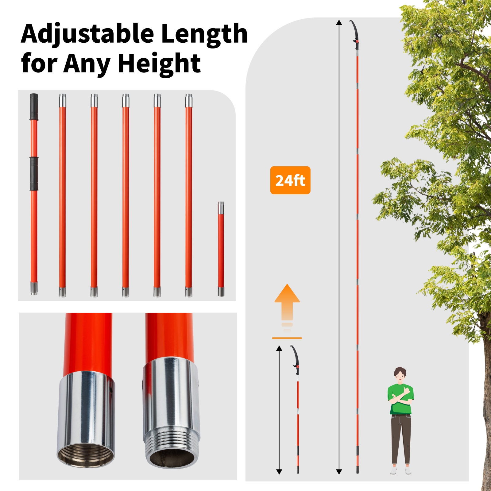VINGLI LS-G54000128 Pole-Pruning-Saws - View #2