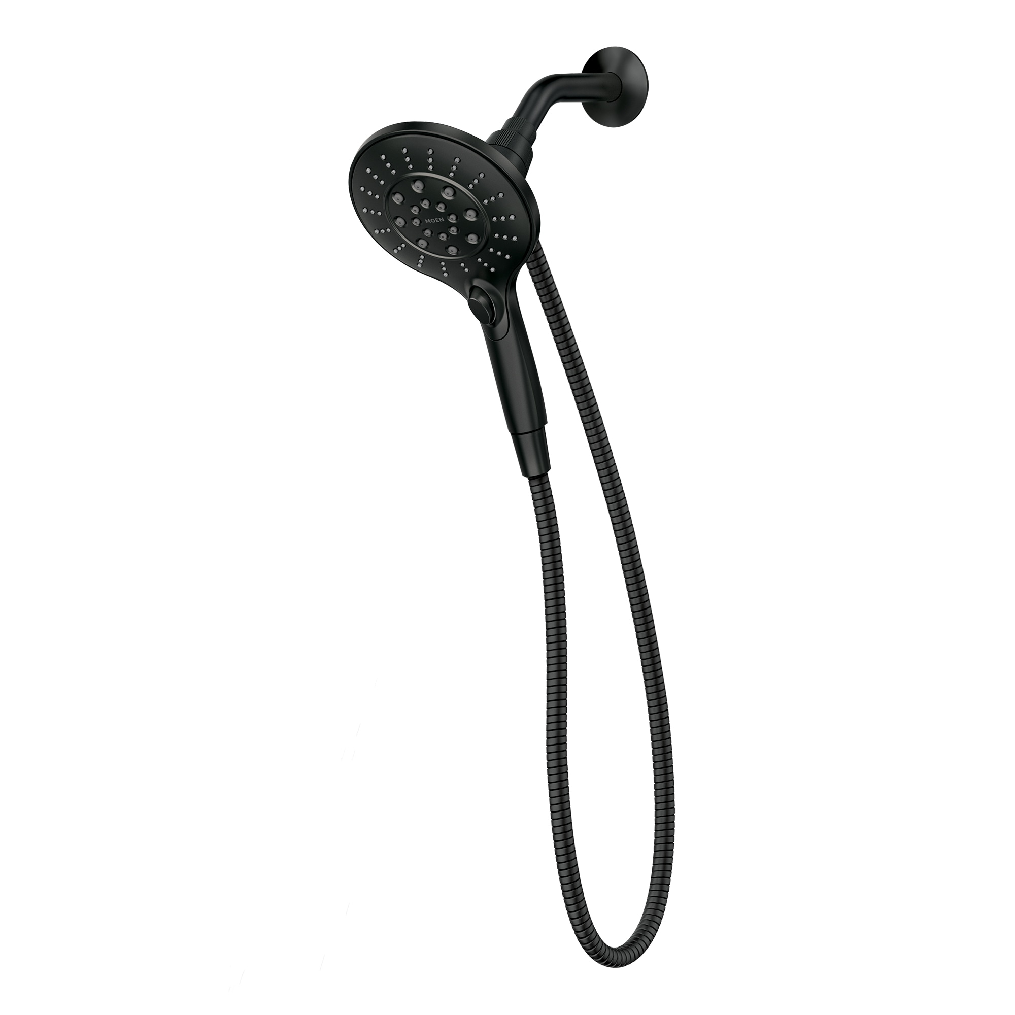 Moen 26112EPBL Engage Magnetix 6.0 -Spray Matte Black 5.5-in Round Handheld Shower Head 1.75 GPM