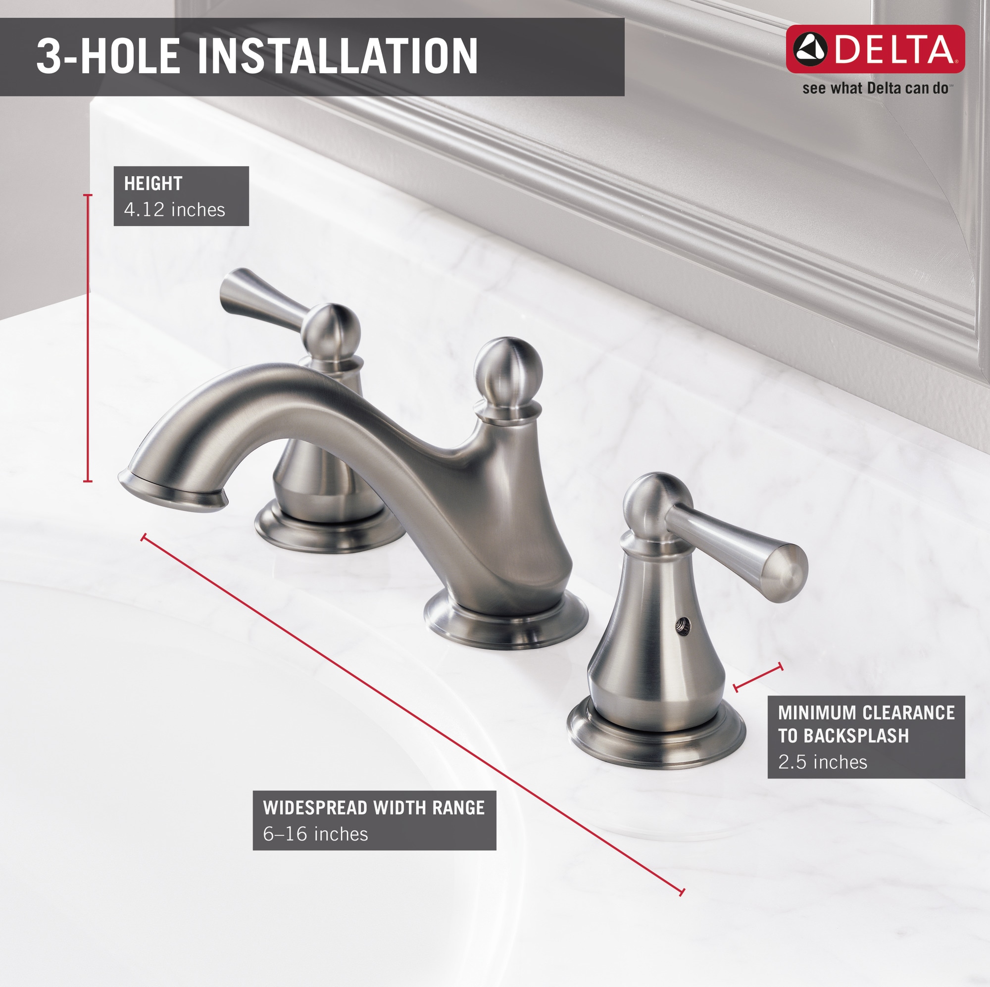 Delta 35999LF-SS Lavatory-Faucets - View #5