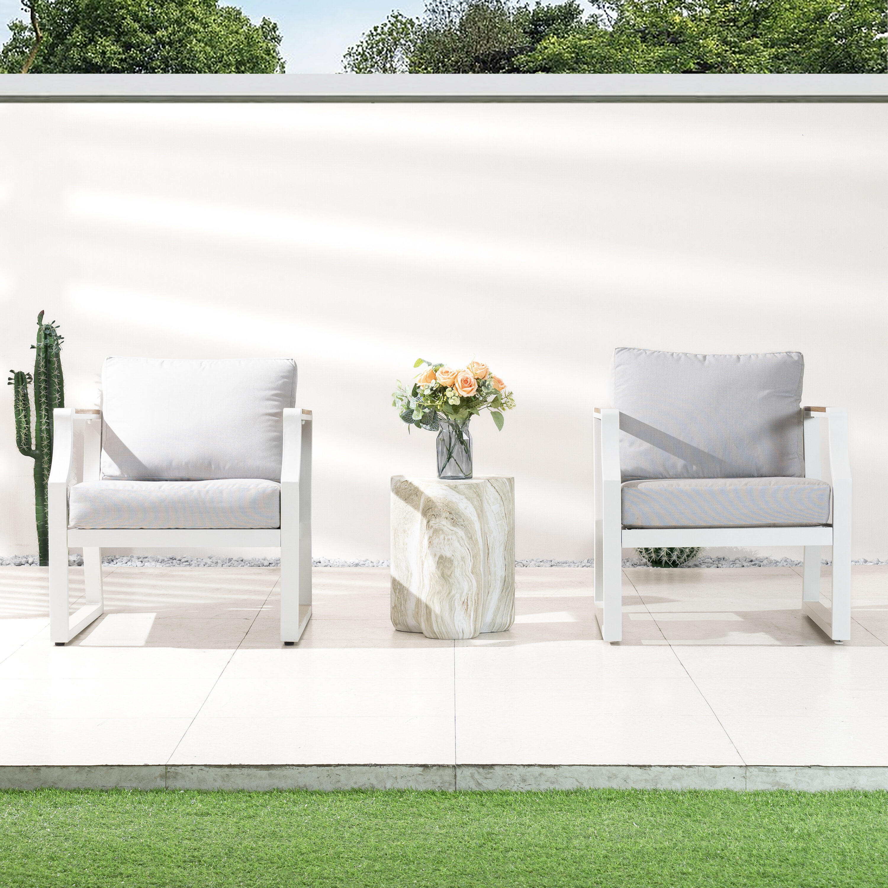 Direct Wicker DWC-230077ST2101W Patio-Conversation-Sets - View #4
