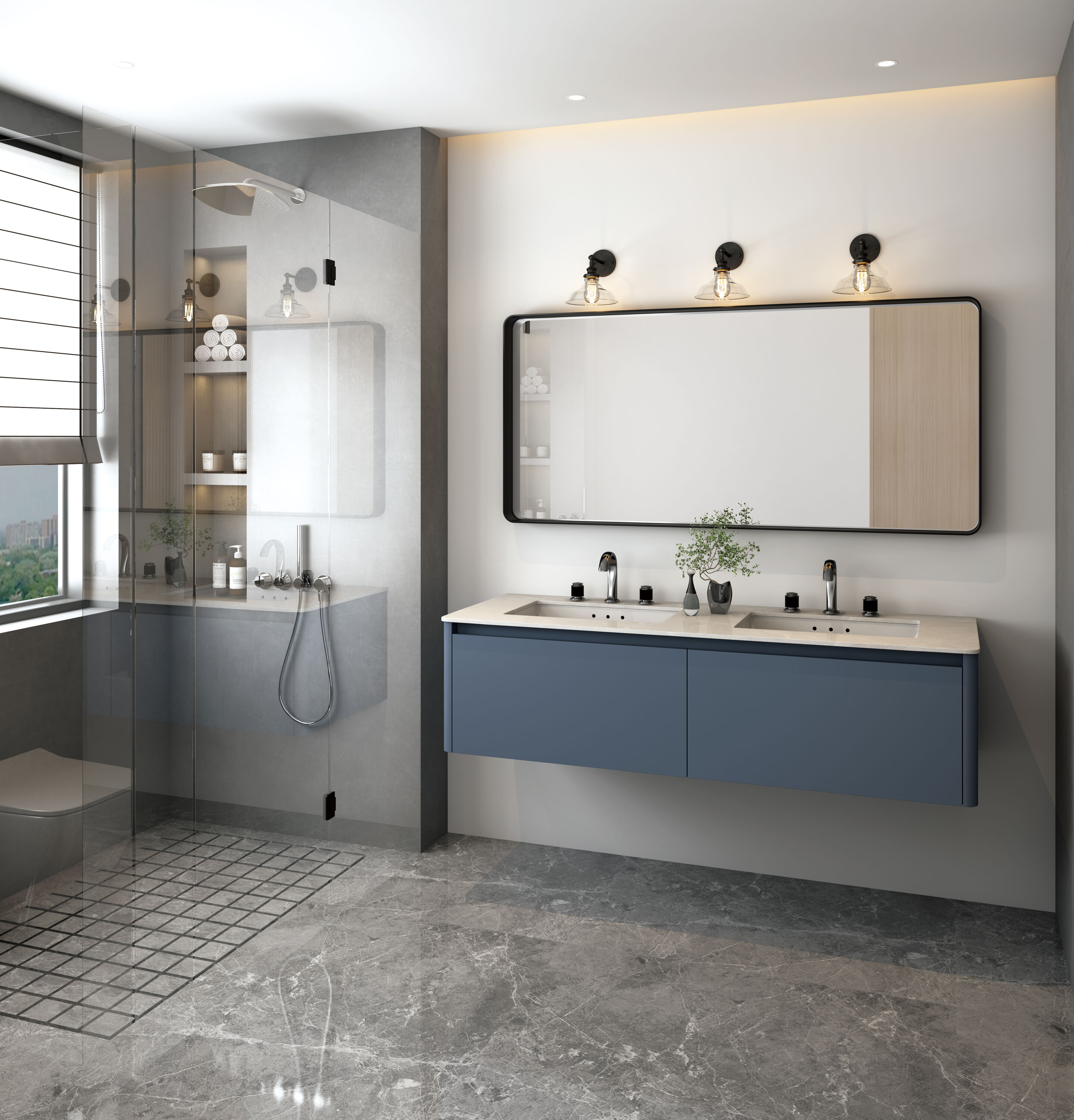 waterpar WPLO-2058 Framed-Bath-Mirrors - View #5