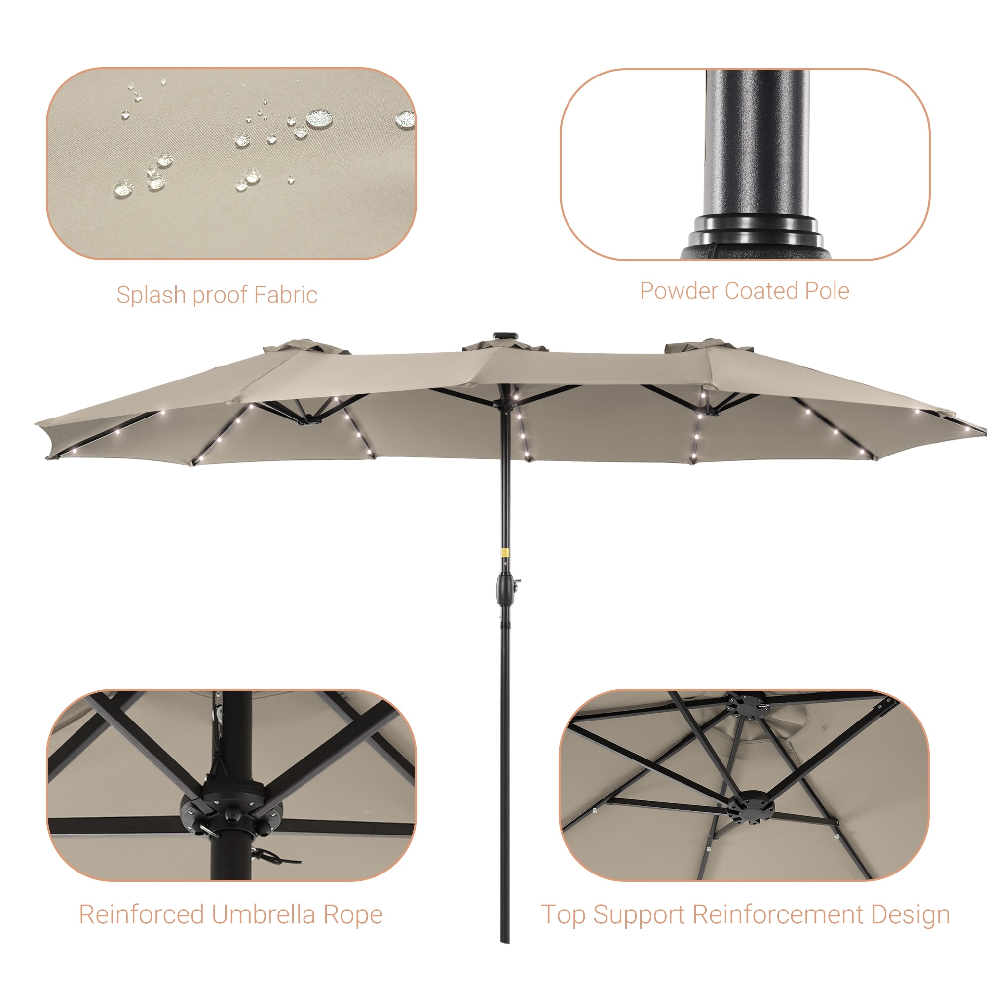 ACEGOSES LW-LED460SD Umbrellas-2 - View #6