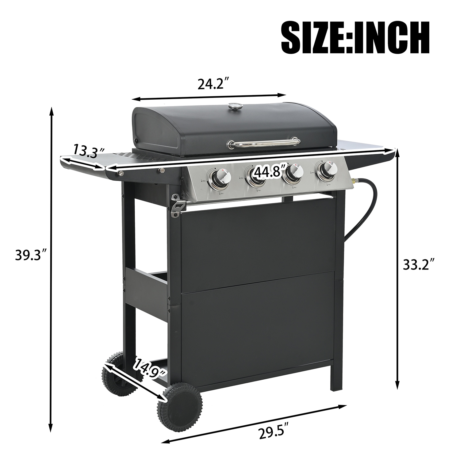 GZMR GZ-W22313 Gas-Grill - View #11