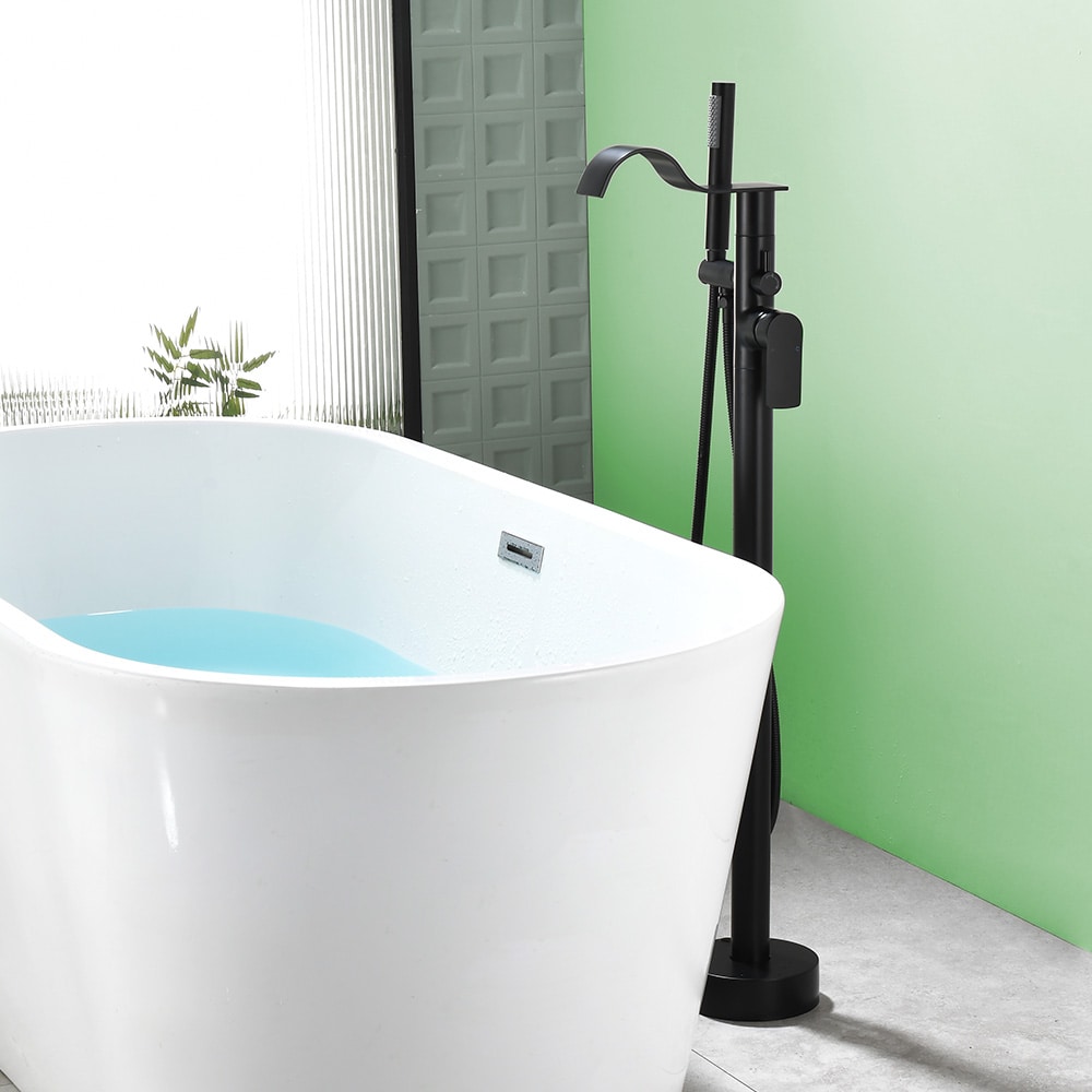 WELLFOR WASP002MB Roman-Tub-Faucets - View #2