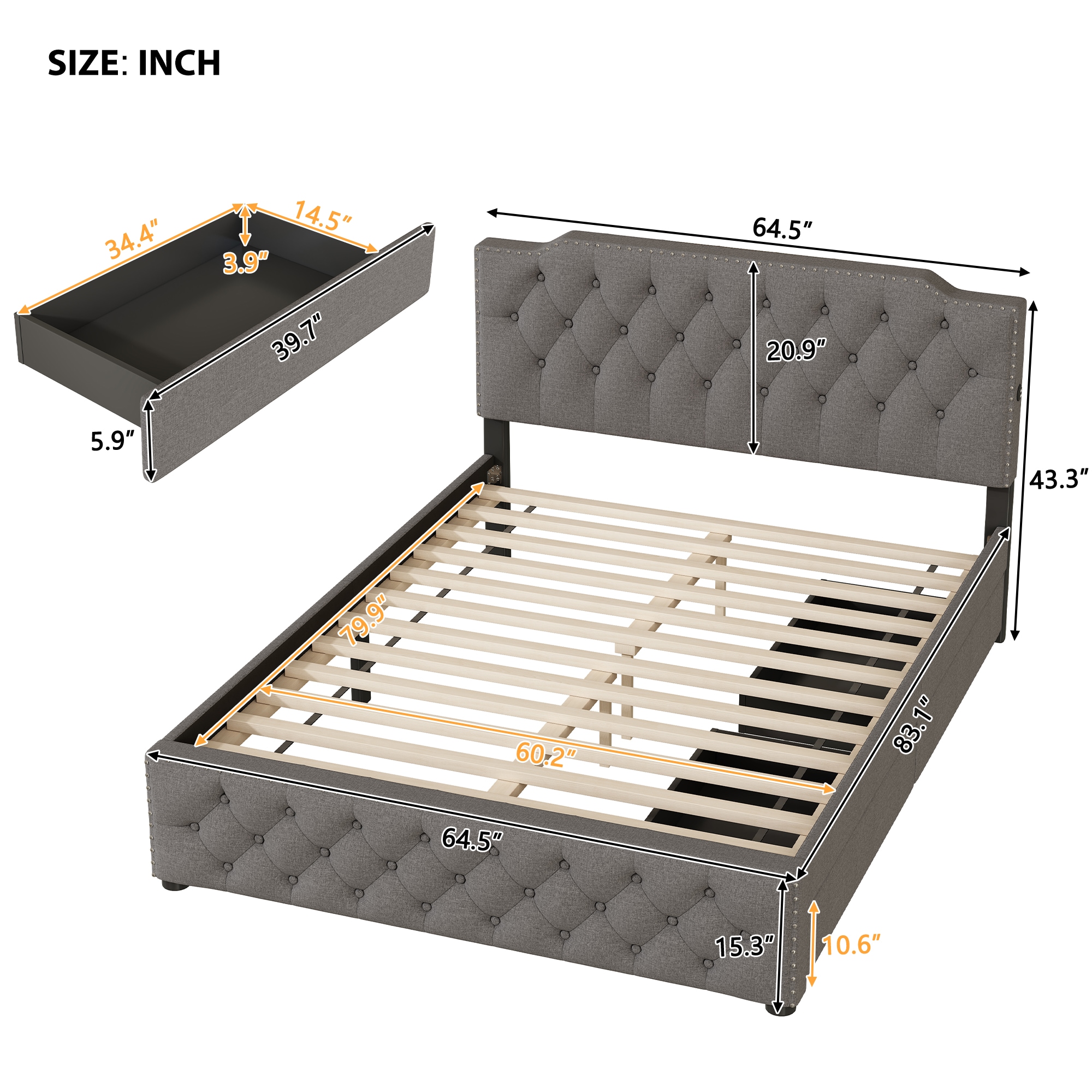 ModernLuxe L3P-SF000041AAE beds - View #7