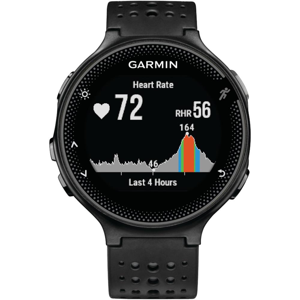 Garmin Forerunner 235 GPS Running Watch Black/Gray Fitness Tracker Heart  Rate 