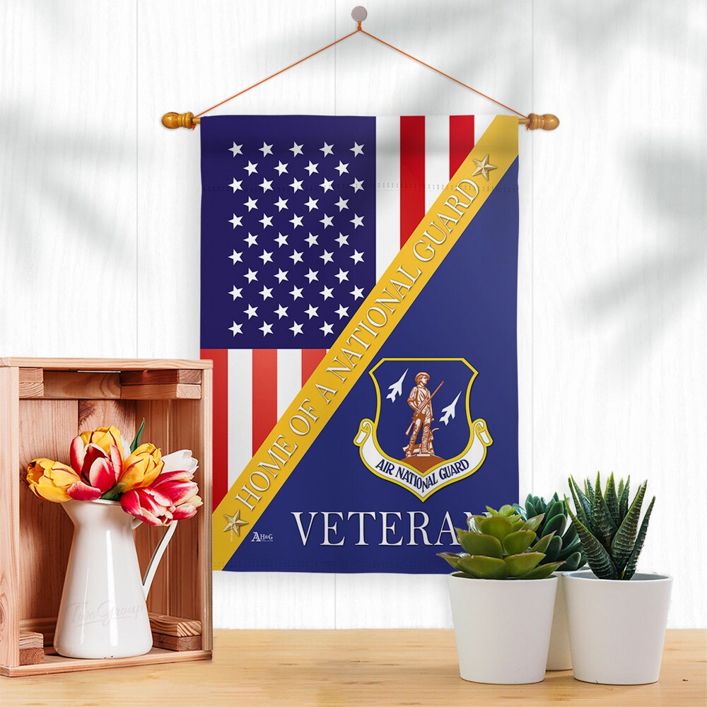 air force retired garden flag