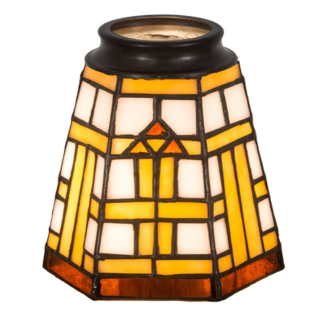 Stained Glass Ceiling Fan Light Shade