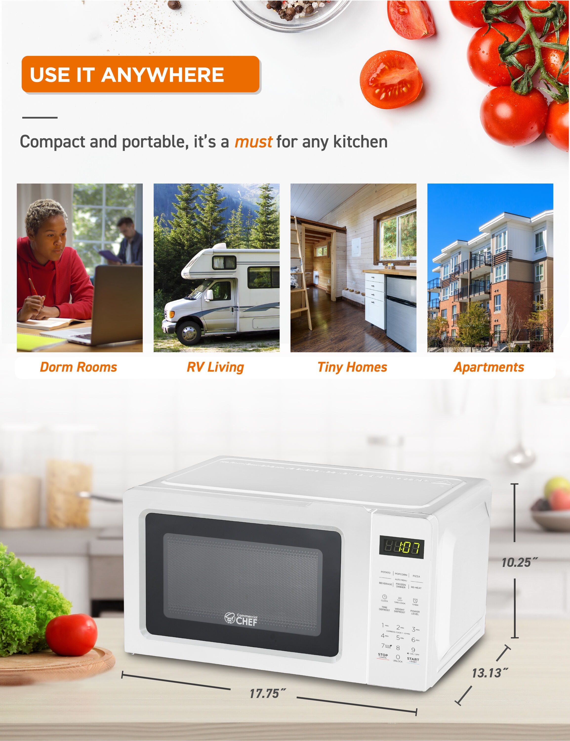 Commercial Chef CHM770W Cnt-Mwo - View #19
