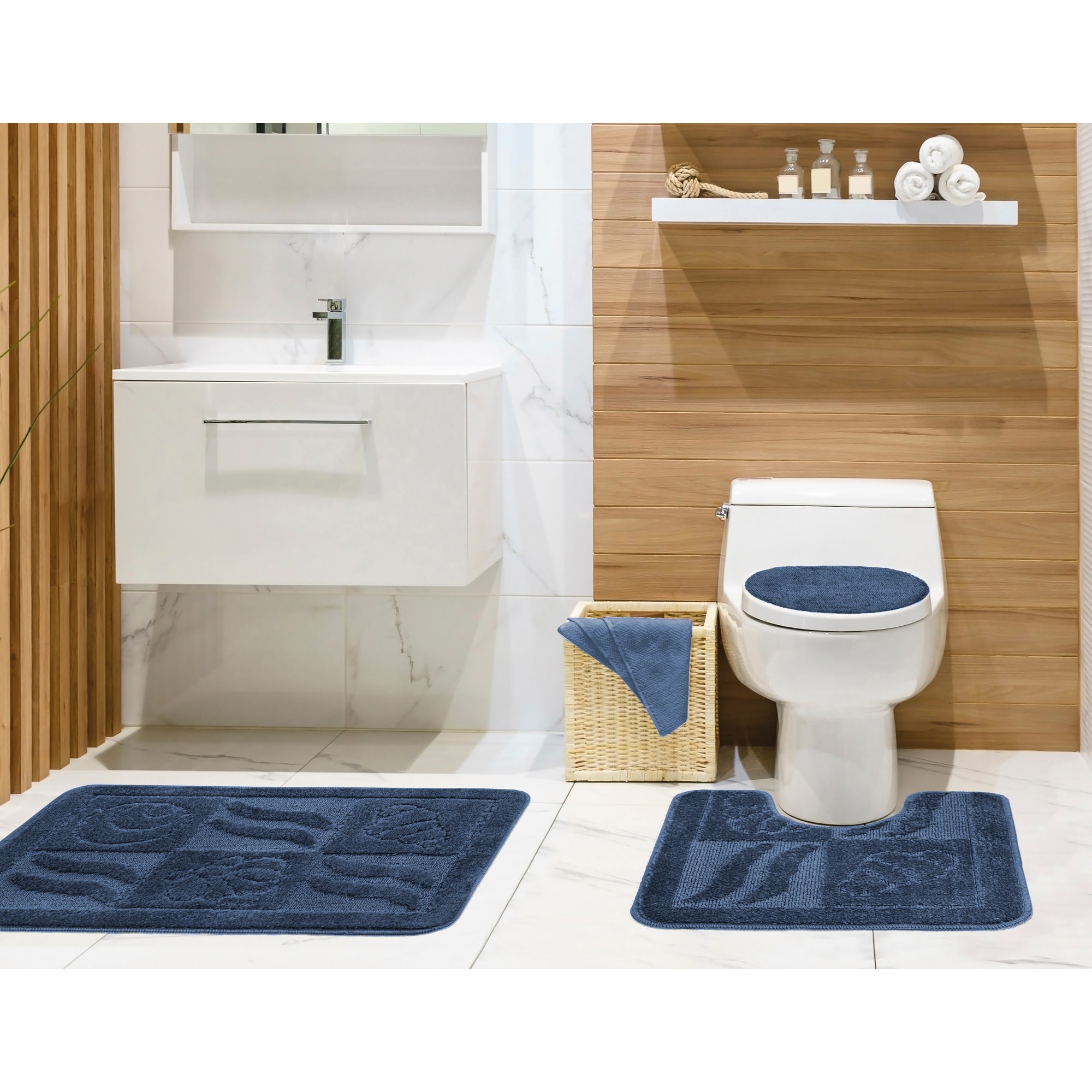 Ottomanson NICE3056-3PCS Bath-Rugs - View #5
