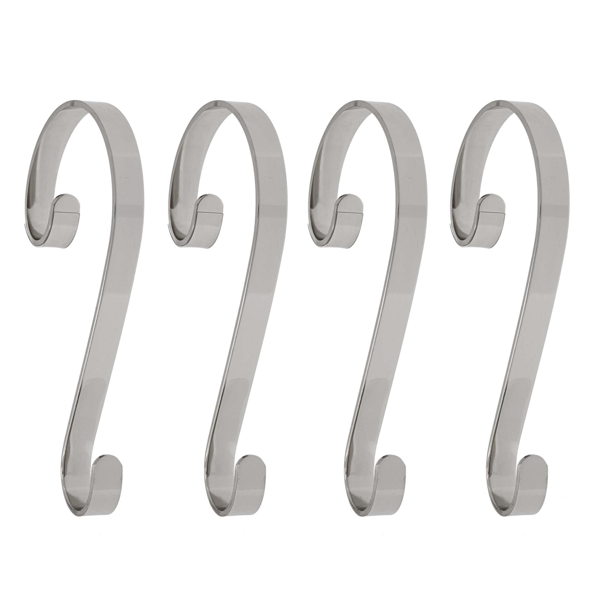  SS0404 4 -Pack Decorative Metal Stocking holder