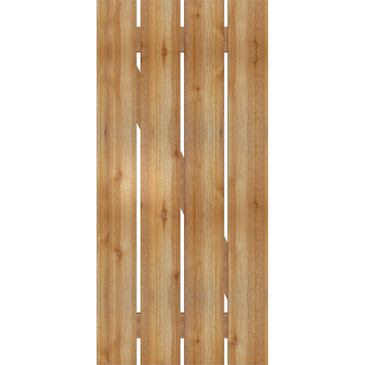 Ekena Millwork RBS06Z23X049RWR Exterior-Shutters - View #4