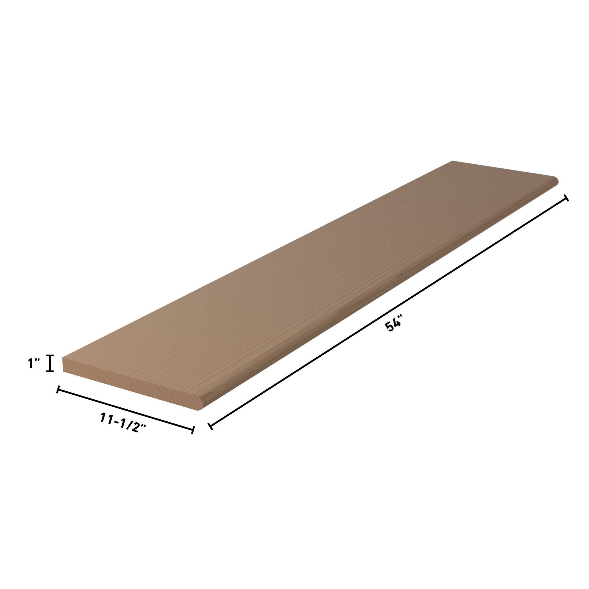 L.J. Smith Stair Systems 807011X54-P Stair-Treads - View #2